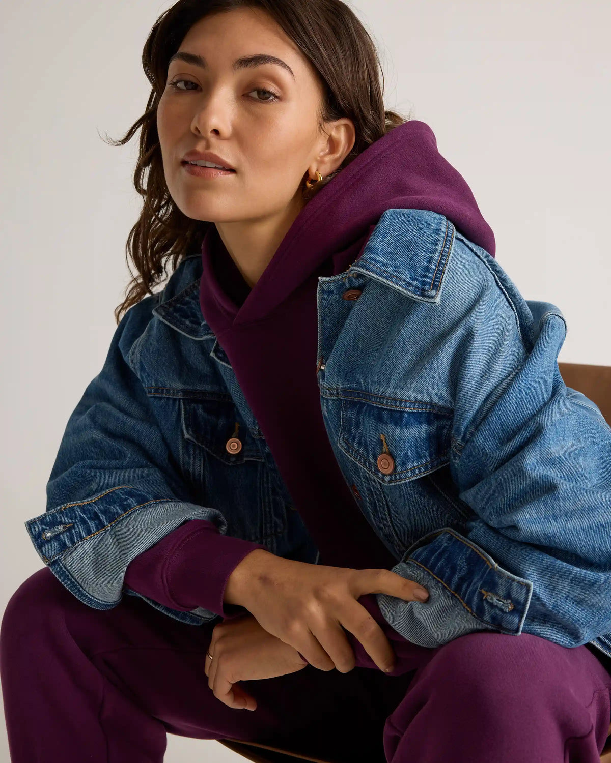Organic Heavyweight Fleece Boyfriend Hoodie