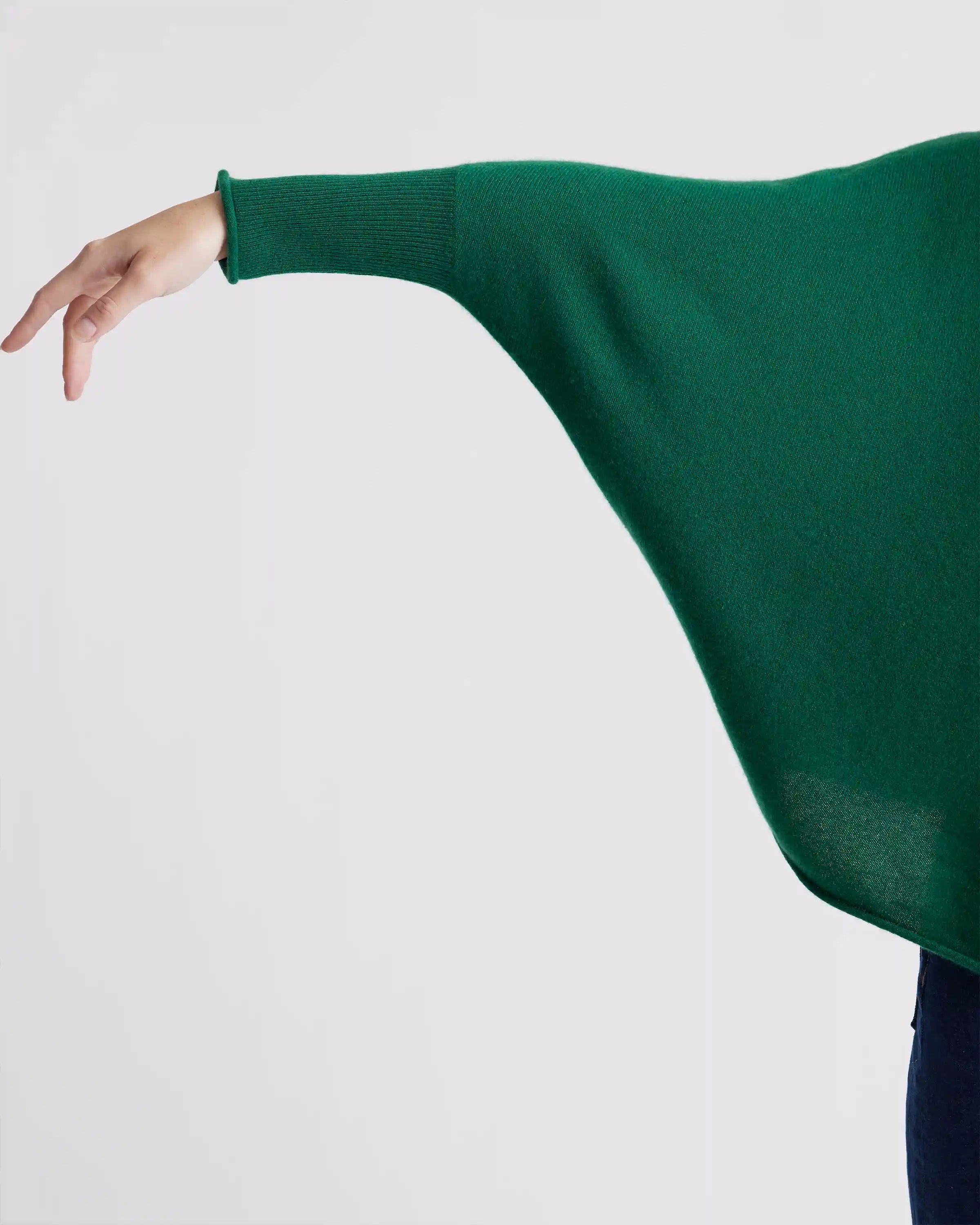 Mongolian Cashmere Batwing Sweater