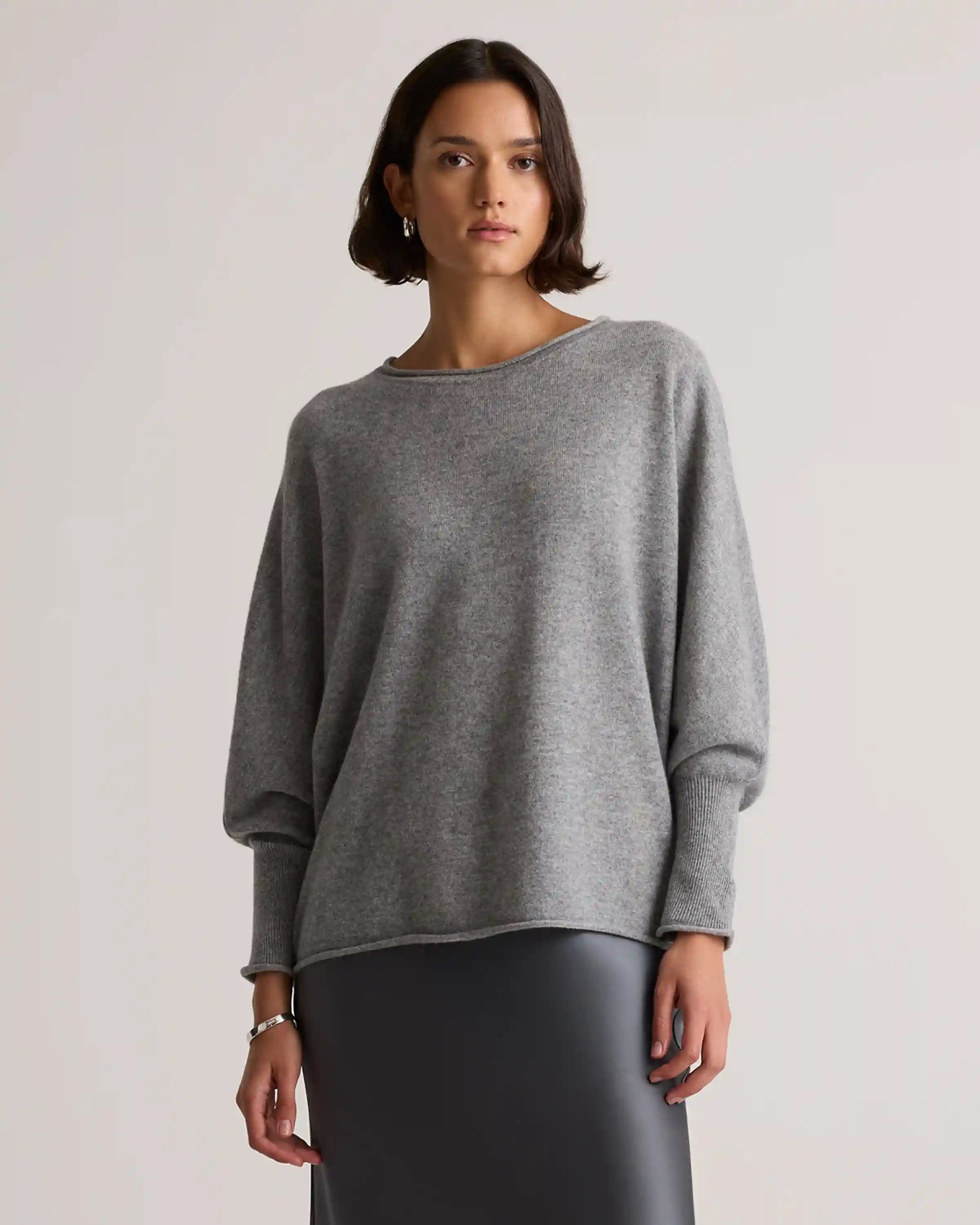 Mongolian Cashmere Batwing Sweater