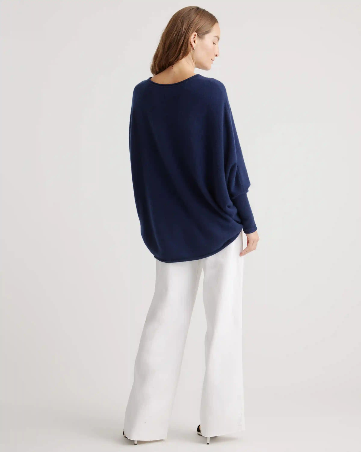 Mongolian Cashmere Batwing Sweater
