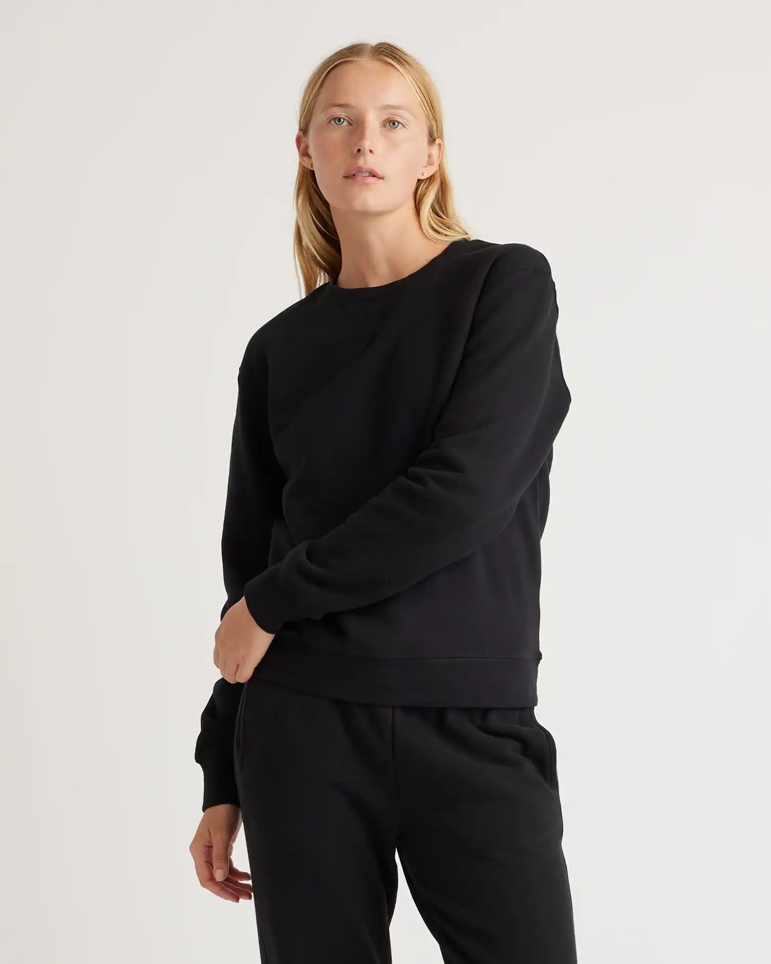 Organic Heavyweight Fleece Boyfriend Crew