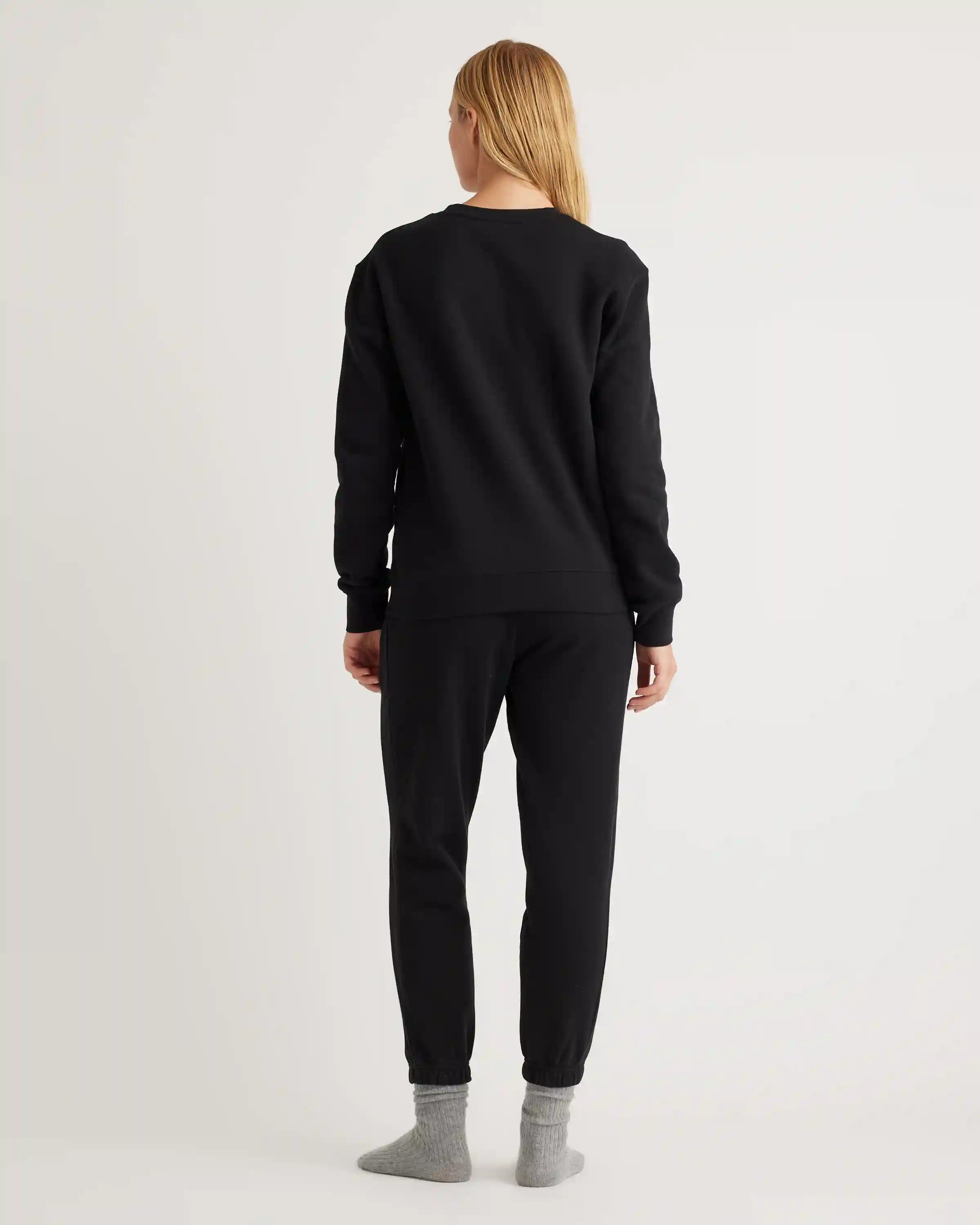 Organic Heavyweight Fleece Boyfriend Crew