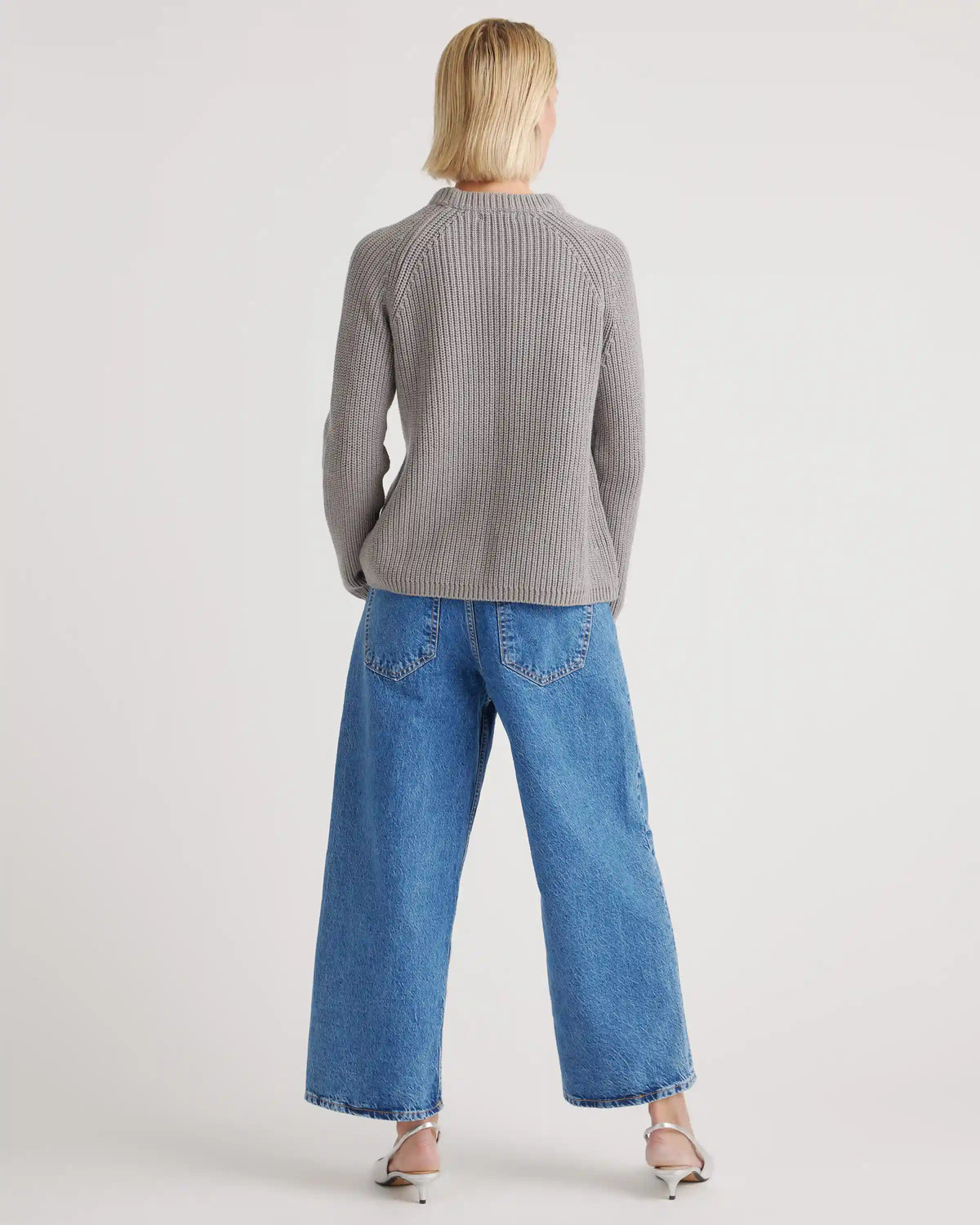 100% Organic Cotton Fisherman Crew Sweater