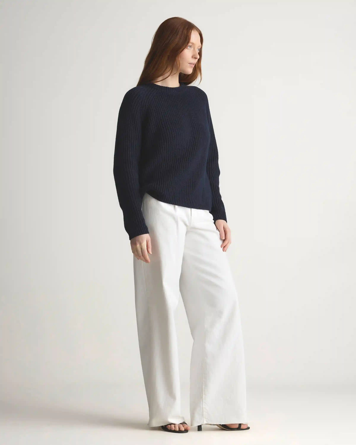 100% Organic Cotton Fisherman Crew Sweater