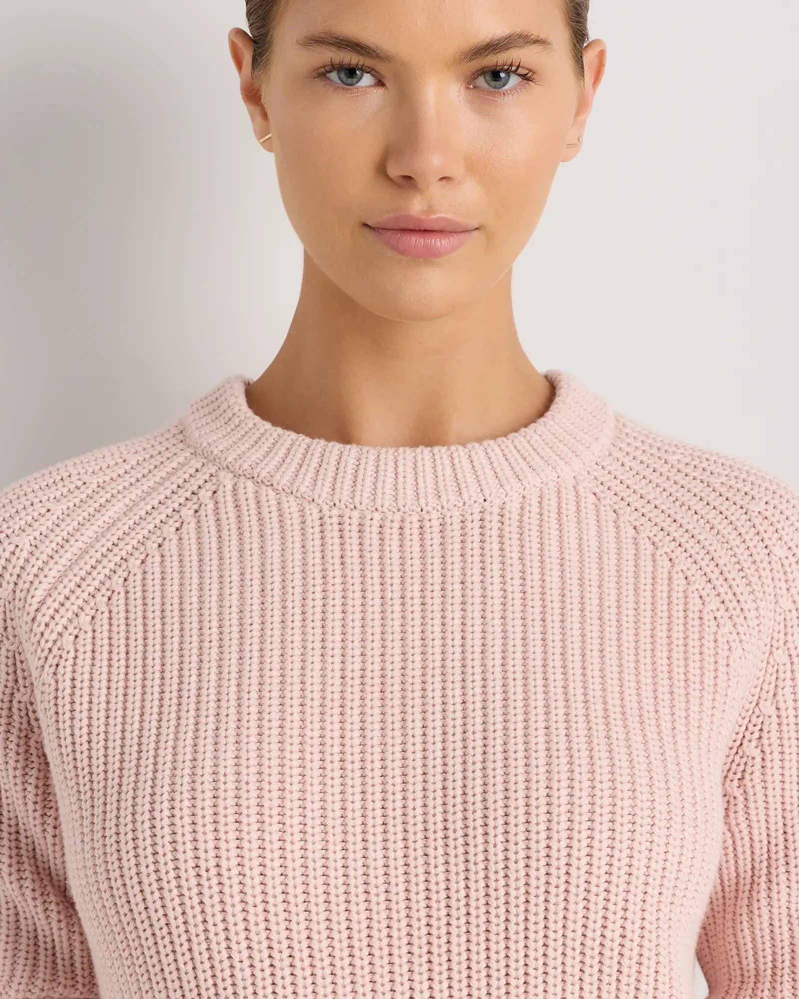 100% Organic Cotton Fisherman Crew Sweater