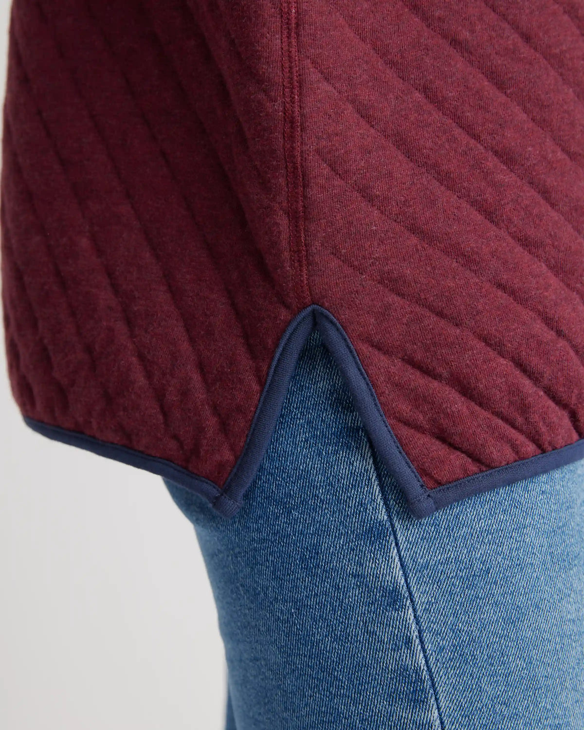 Reversible Quilted Pullover