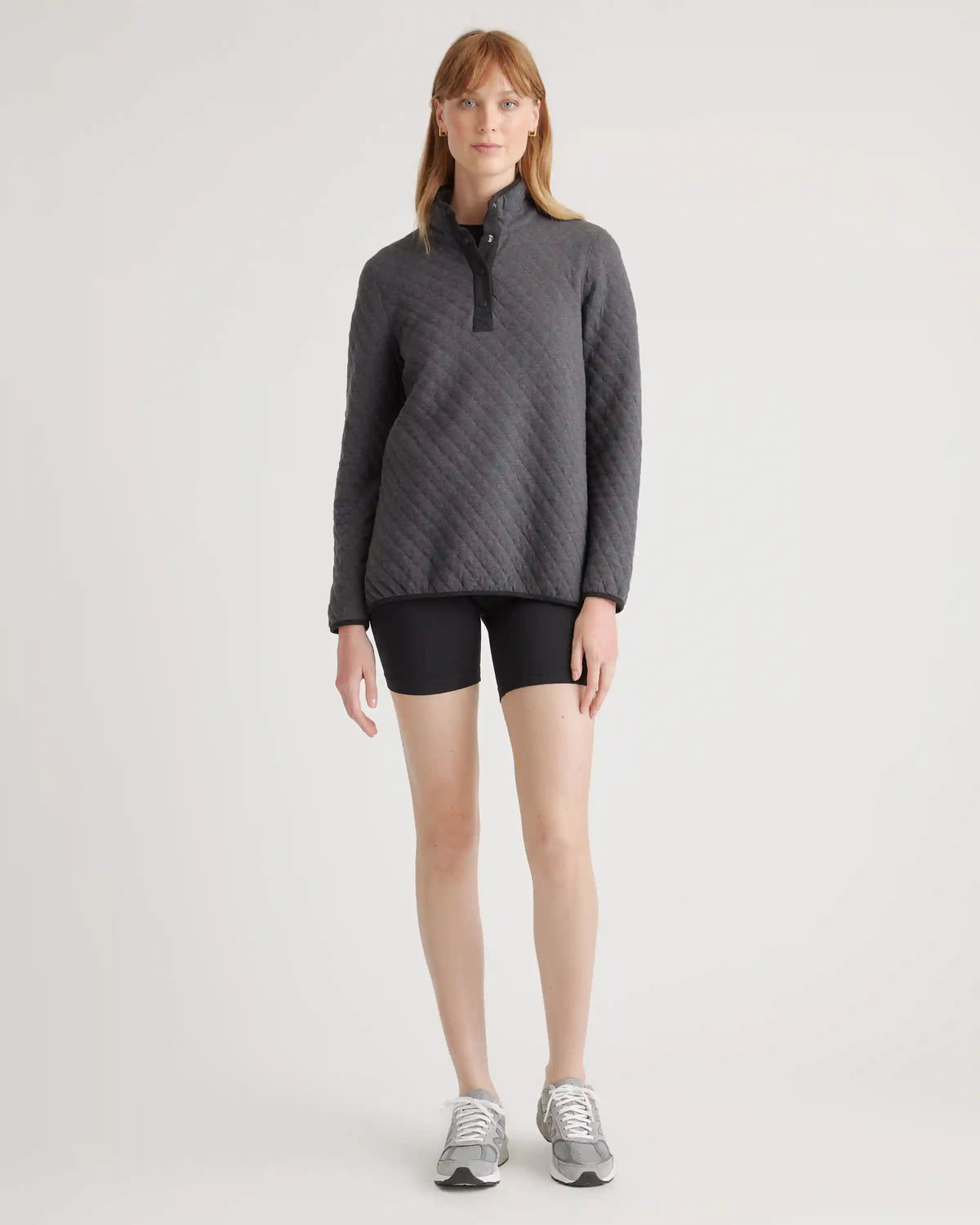 Reversible Quilted Pullover