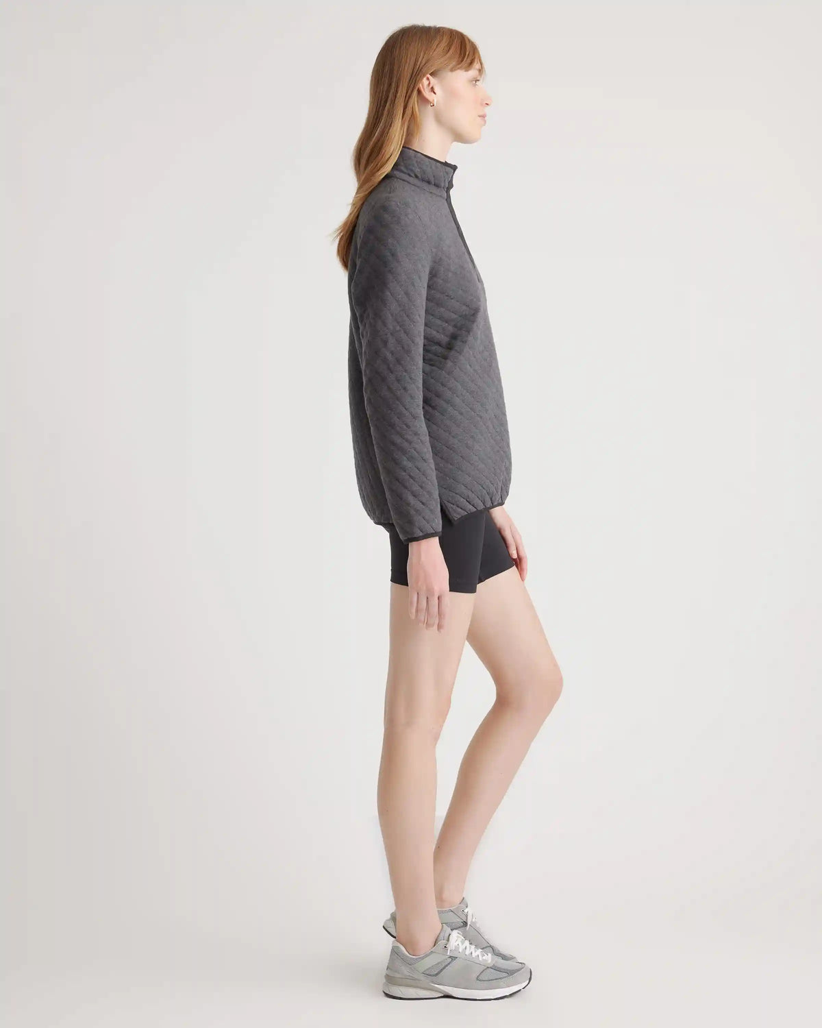 Reversible Quilted Pullover