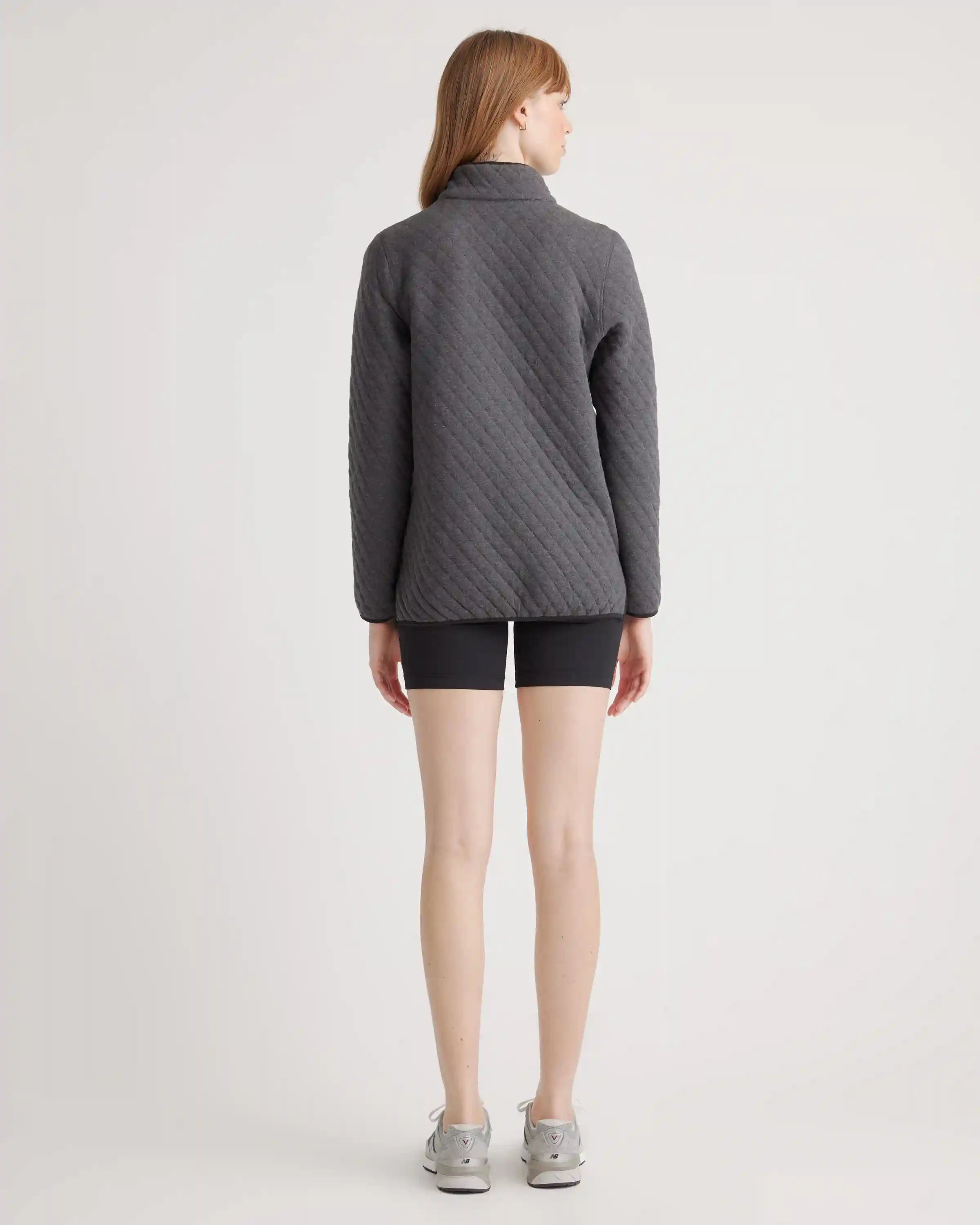 Reversible Quilted Pullover