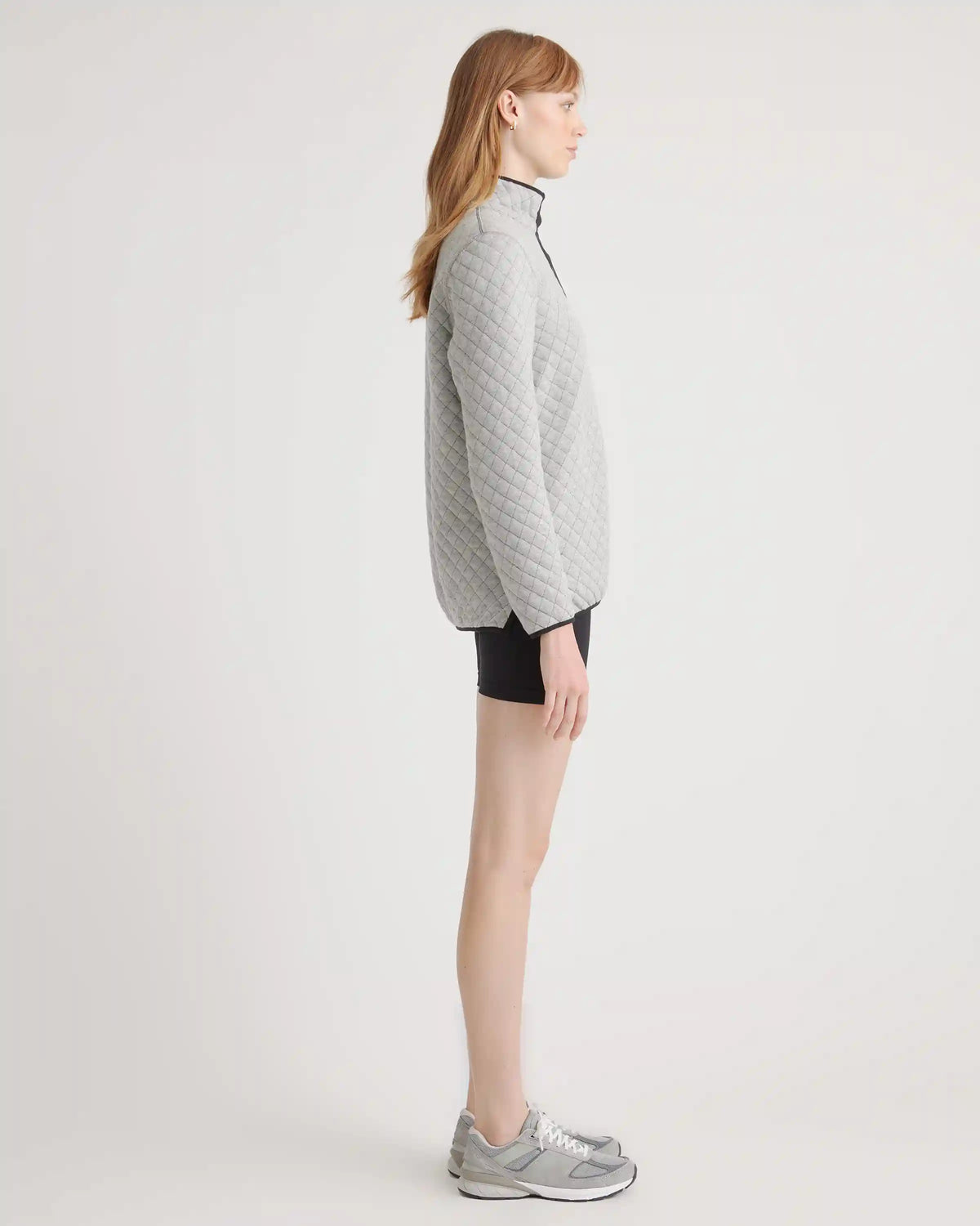 Reversible Quilted Pullover