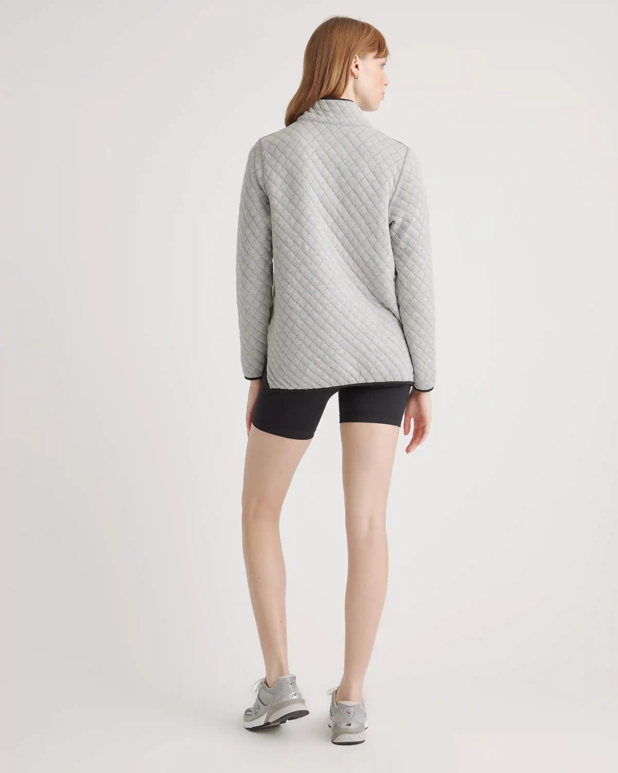 Reversible Quilted Pullover