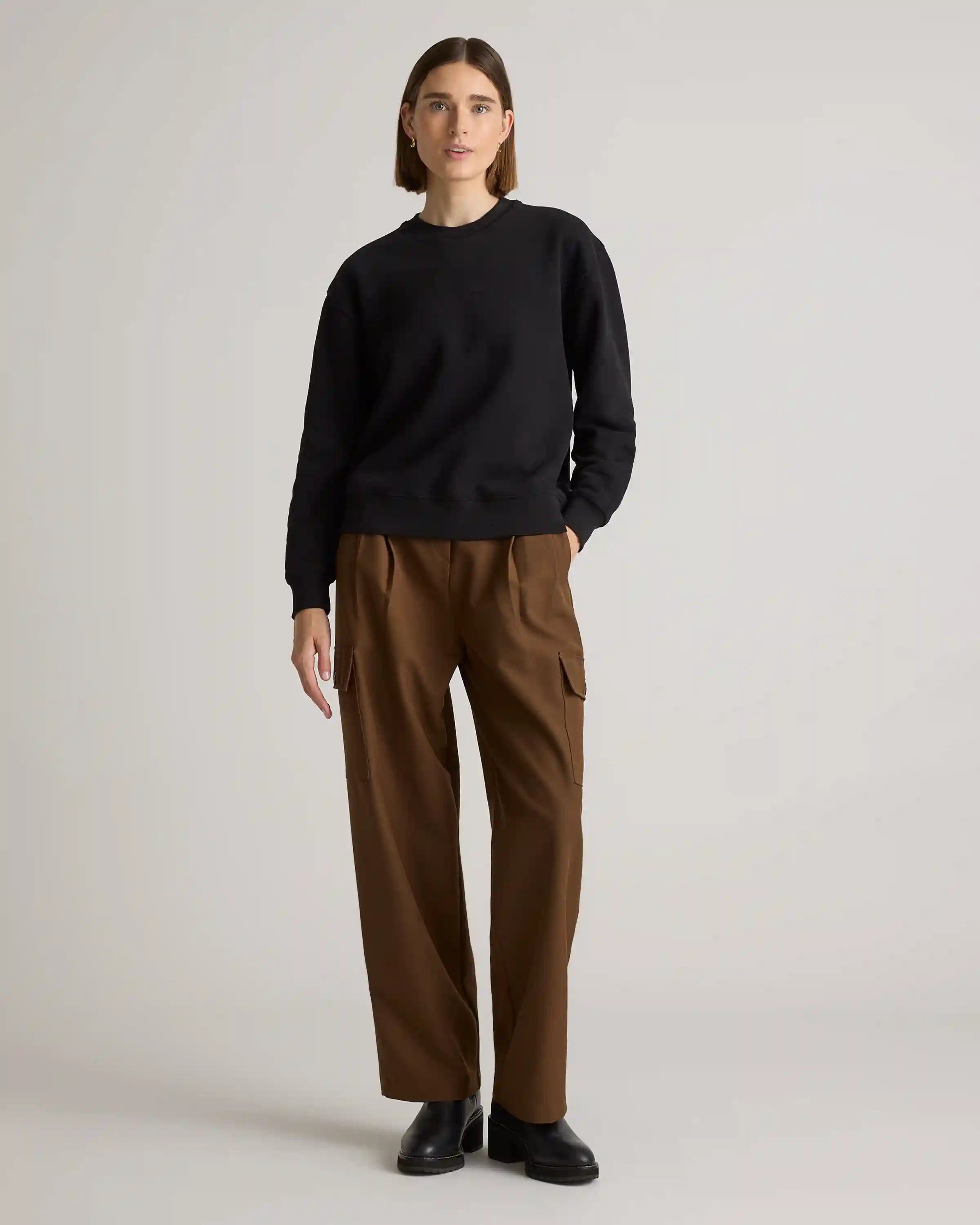 Organic Heavyweight Fleece Crew