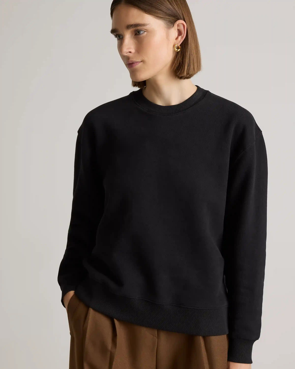 Organic Heavyweight Fleece Crew