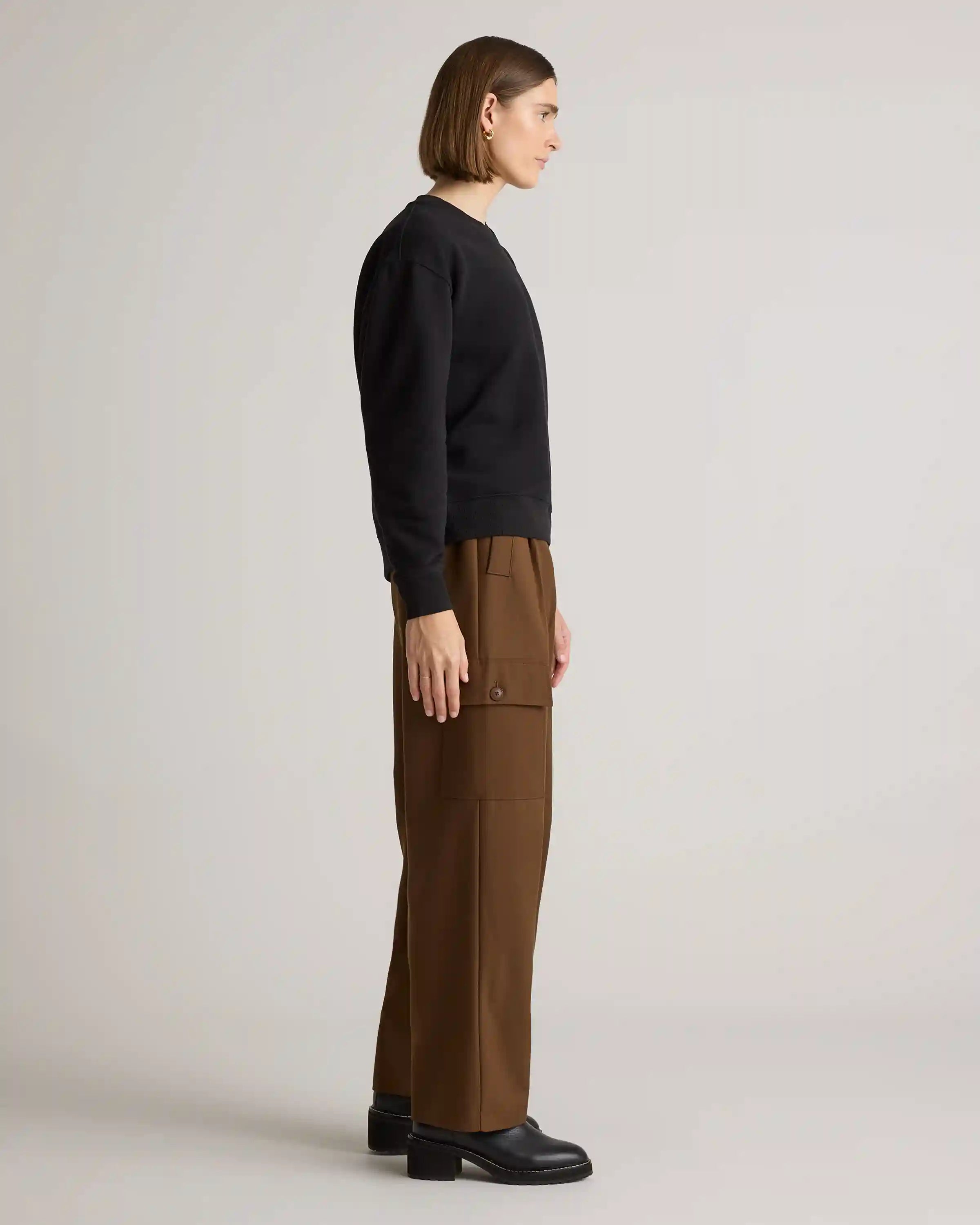 Organic Heavyweight Fleece Crew