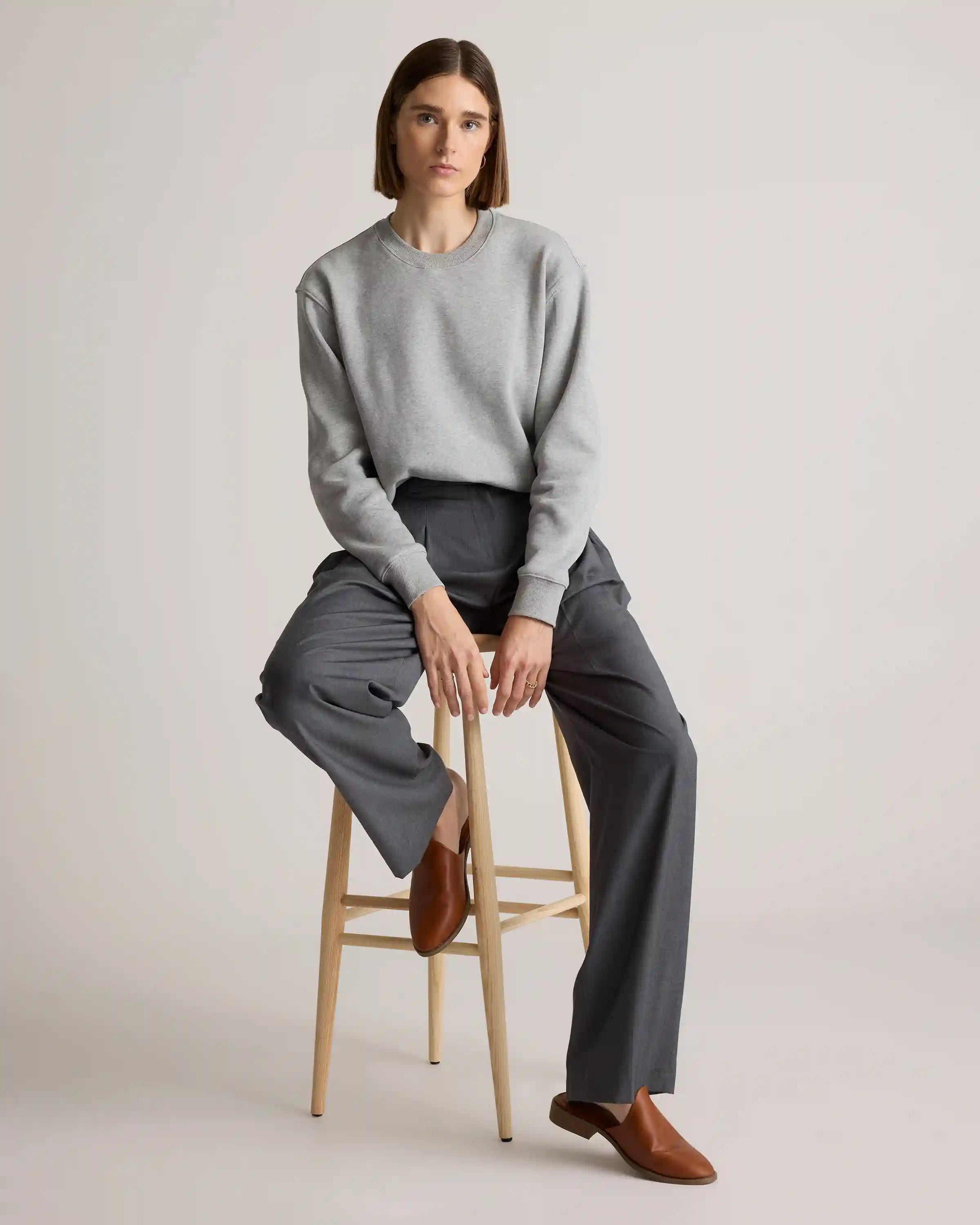 Organic Heavyweight Fleece Crew