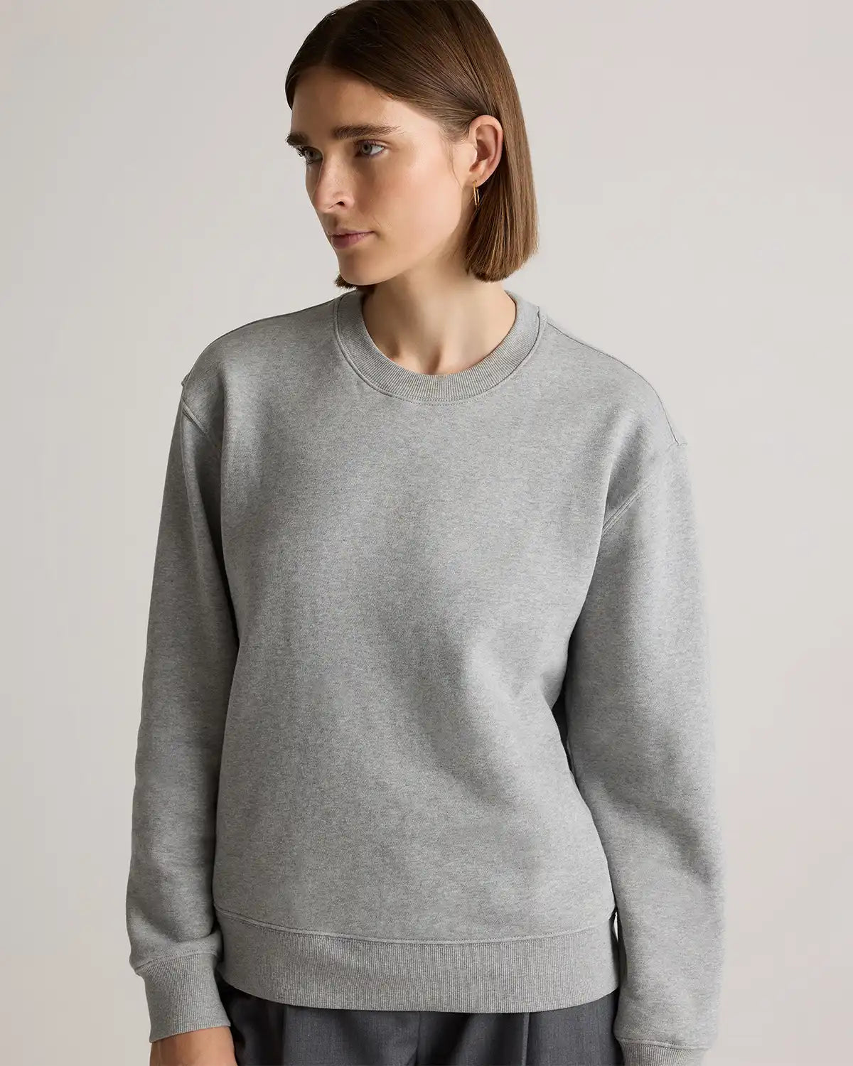Organic Heavyweight Fleece Crew