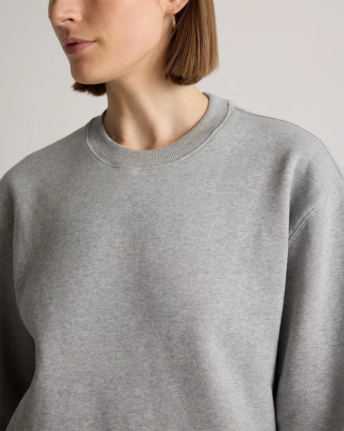 Organic Heavyweight Fleece Crew