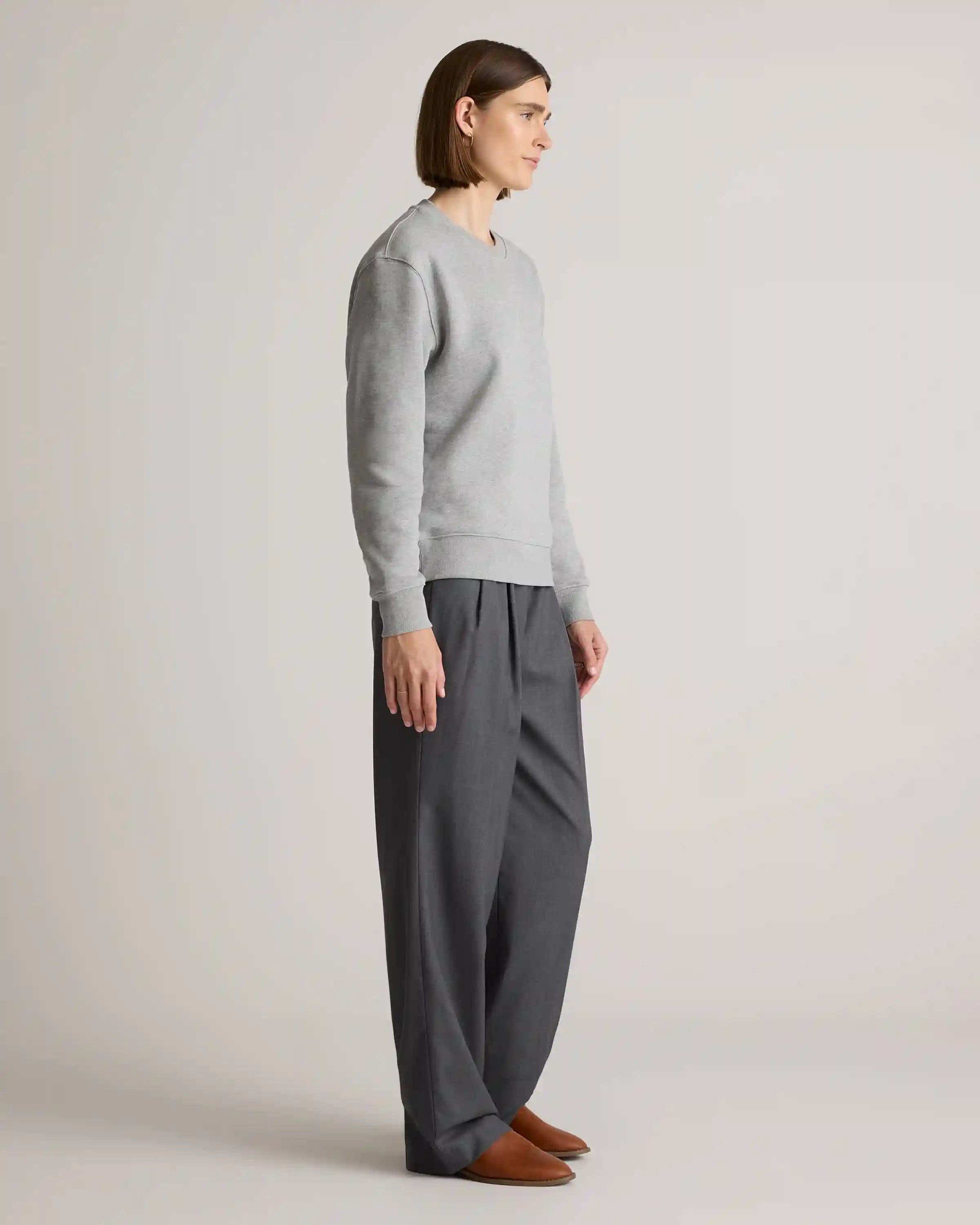 Organic Heavyweight Fleece Crew