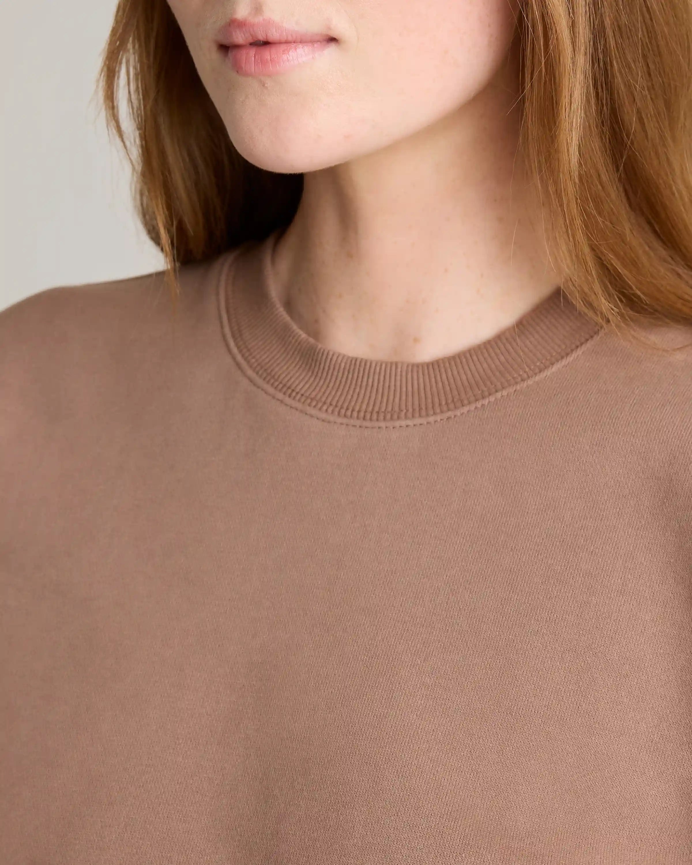 Organic Heavyweight Fleece Crew