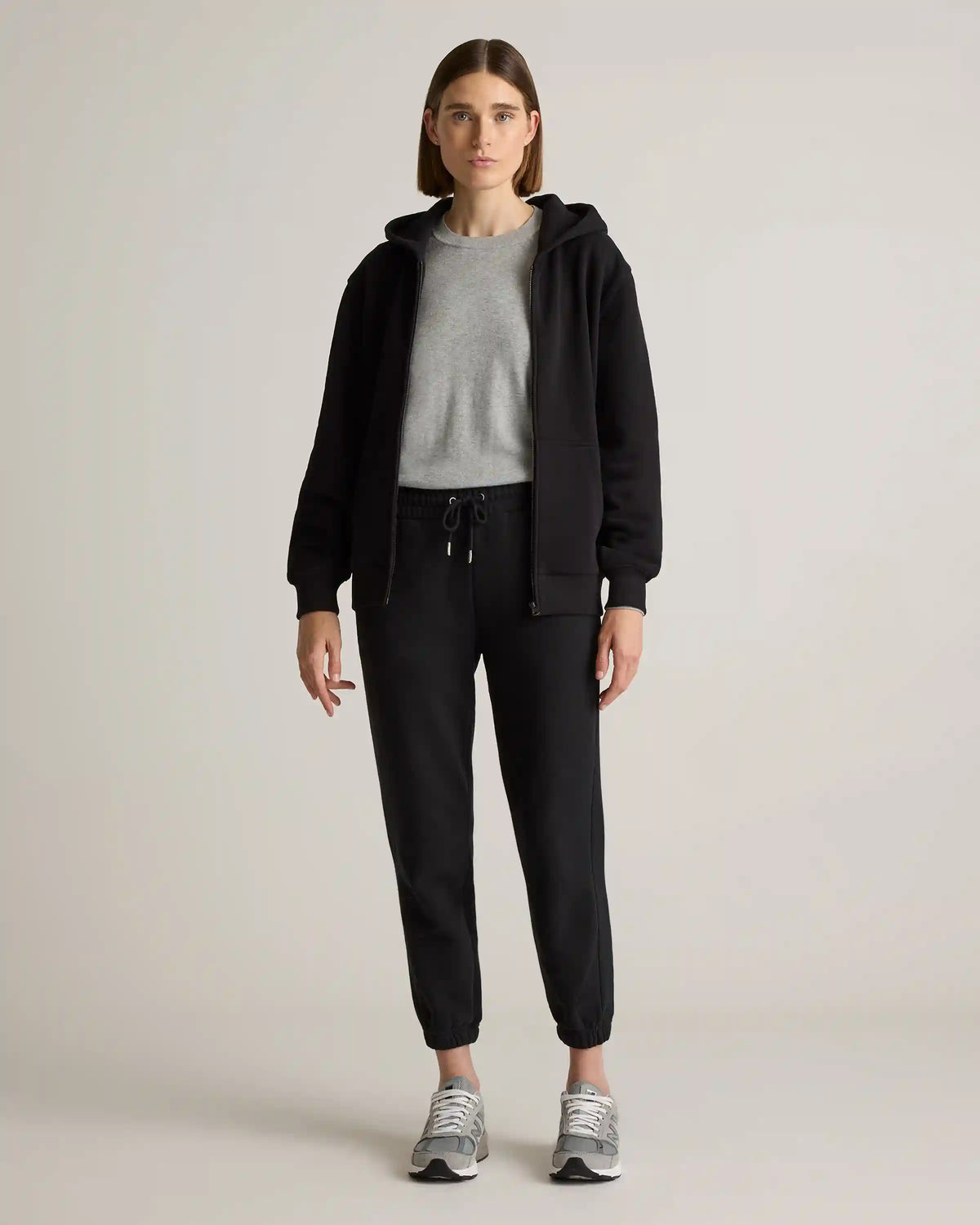 Organic Heavyweight Fleece Full Zip Hoodie