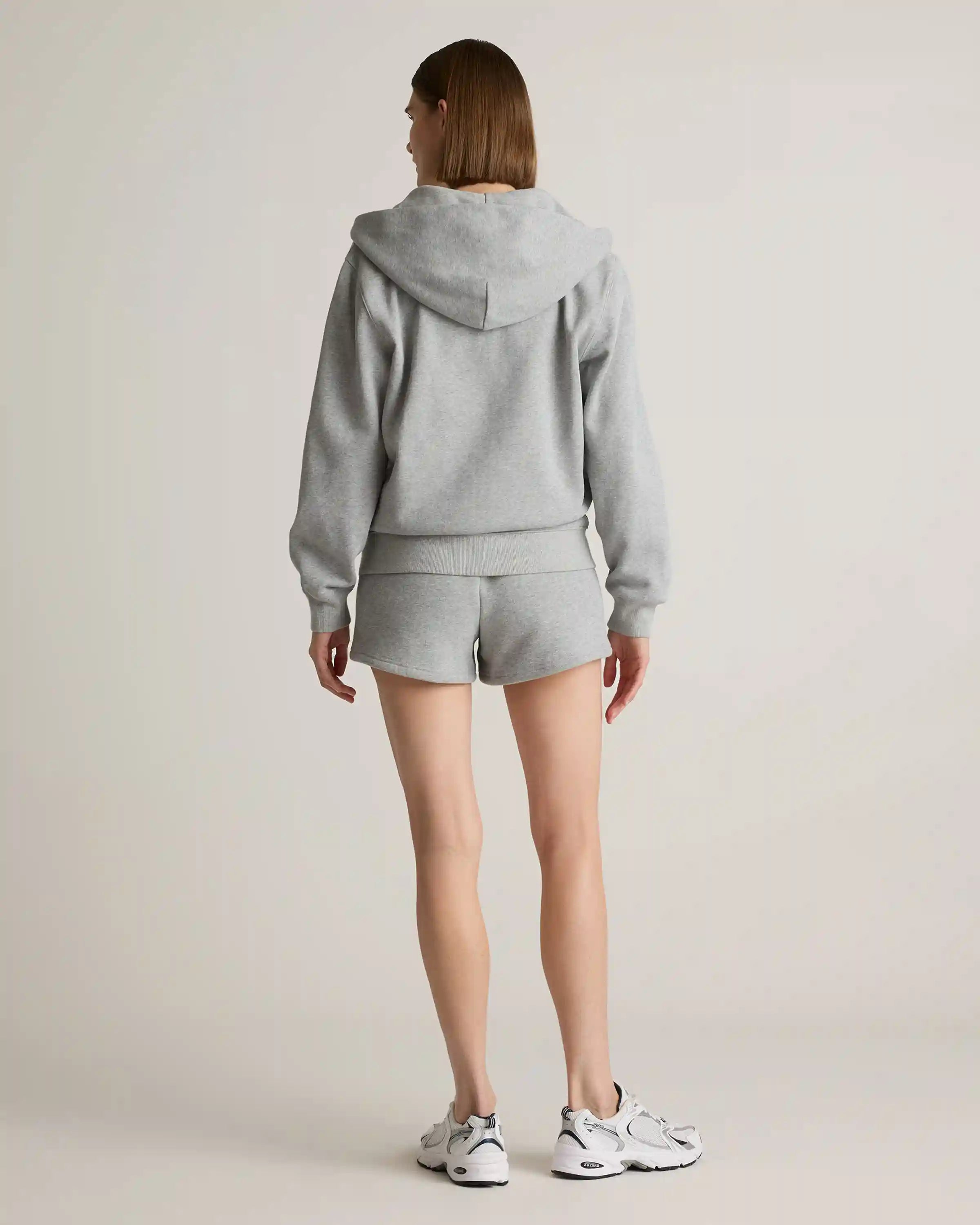 Organic Heavyweight Fleece Full Zip Hoodie
