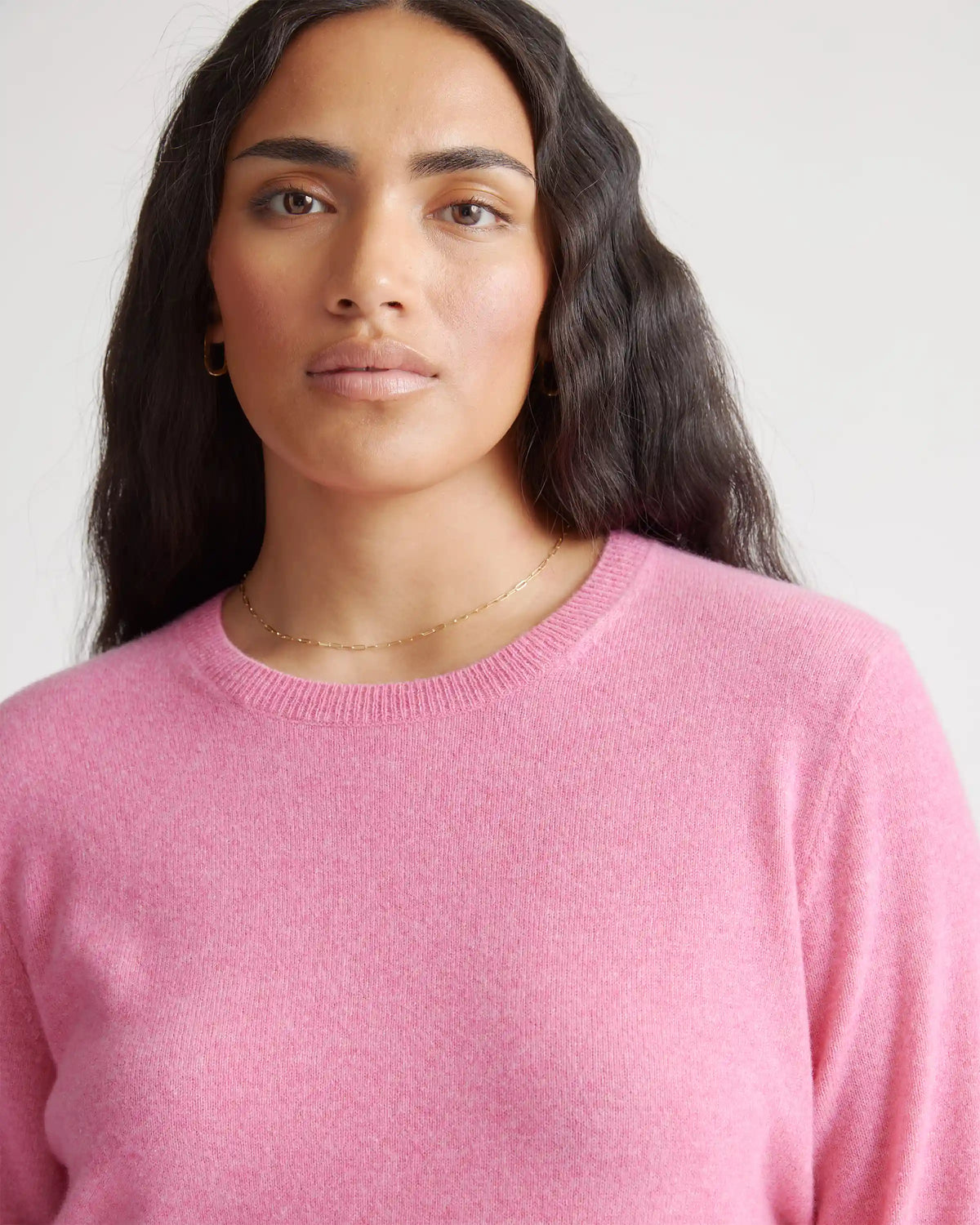 Mongolian Spring Cashmere Crewneck Sweater