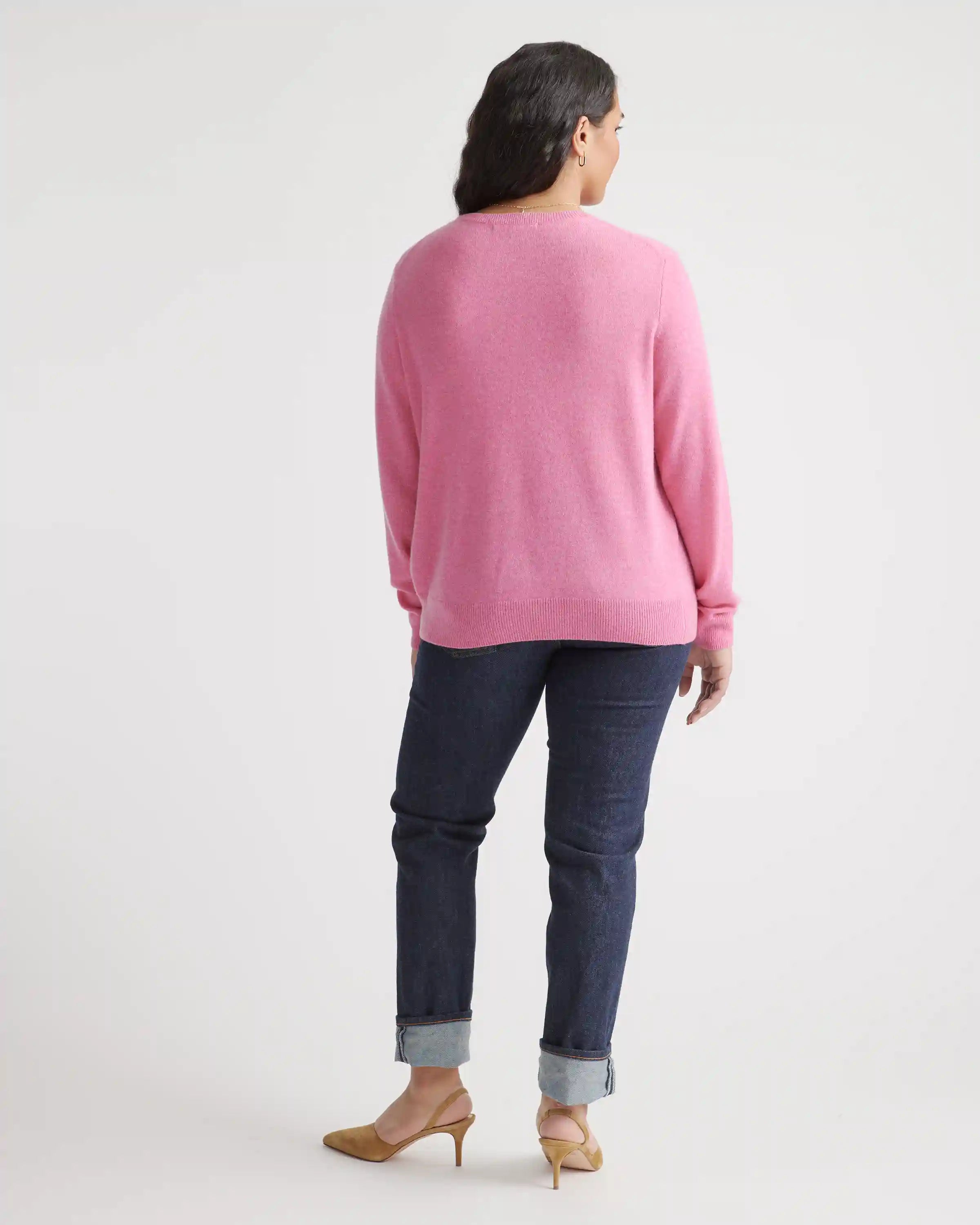 Mongolian Spring Cashmere Crewneck Sweater