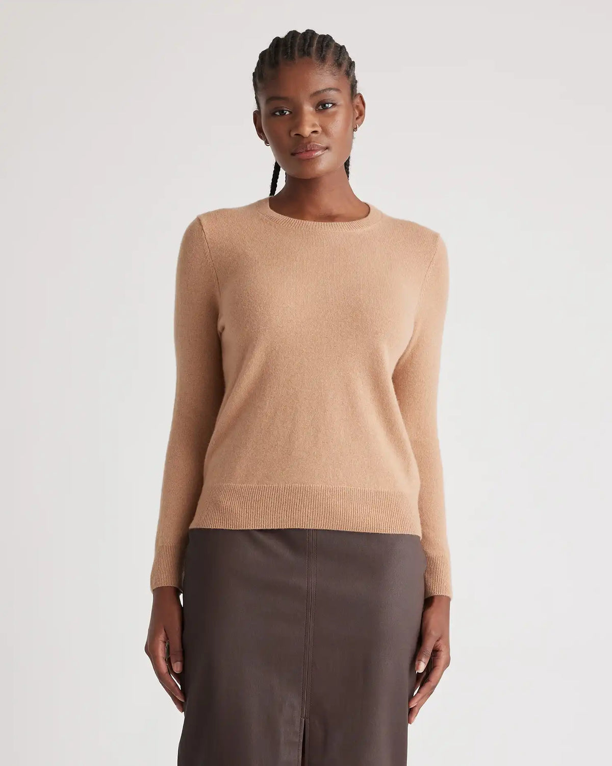 Mongolian Spring Cashmere Crewneck Sweater