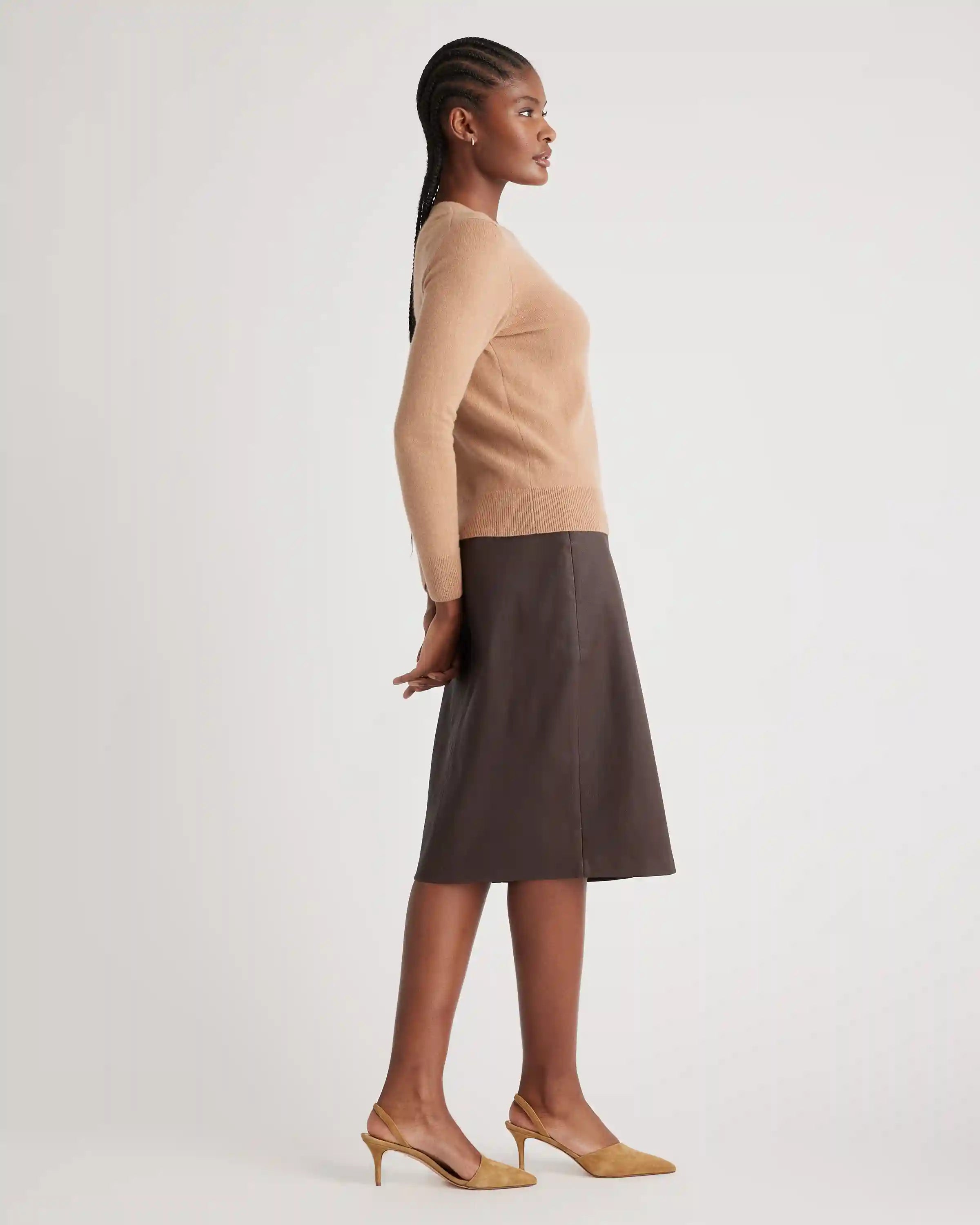 Mongolian Spring Cashmere Crewneck Sweater