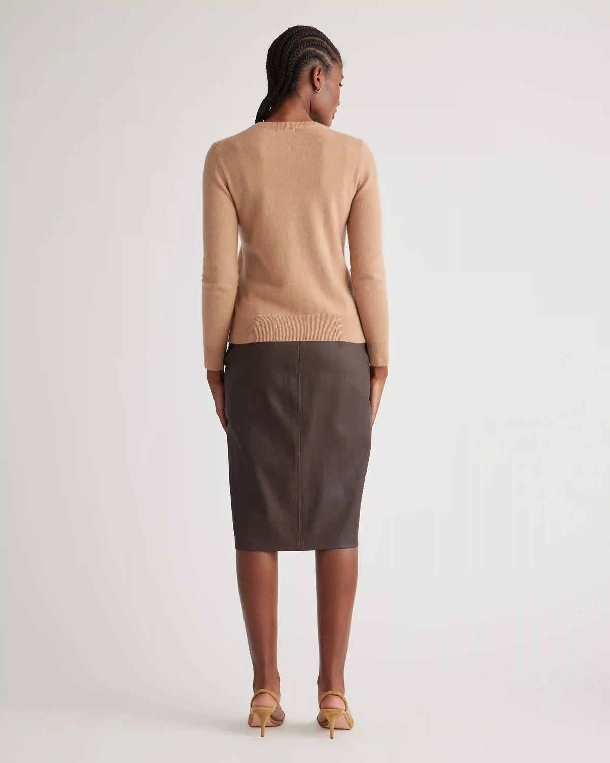 Mongolian Spring Cashmere Crewneck Sweater