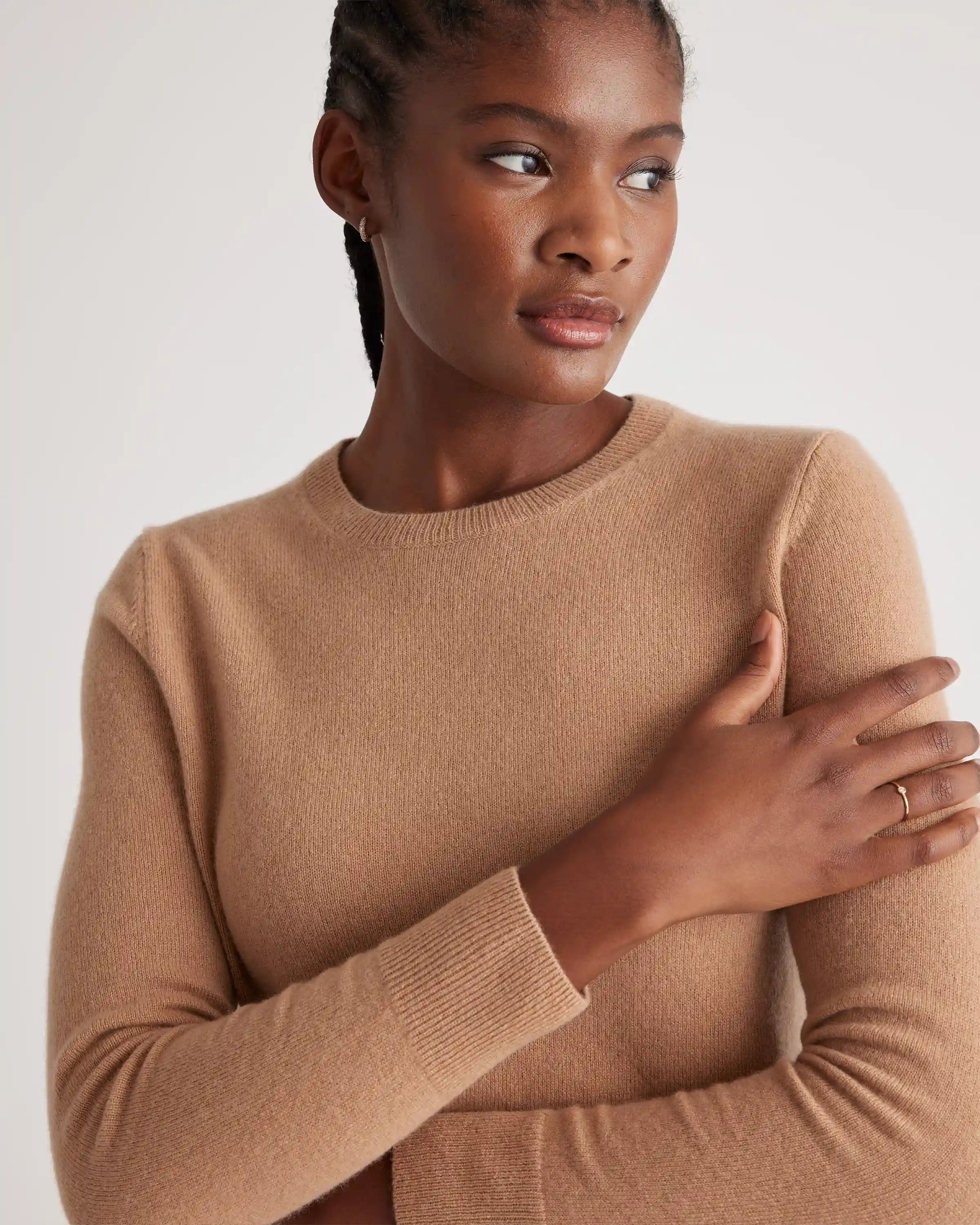 Mongolian Spring Cashmere Crewneck Sweater
