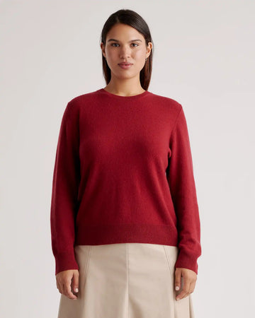 Mongolian Spring Cashmere Crewneck Sweater