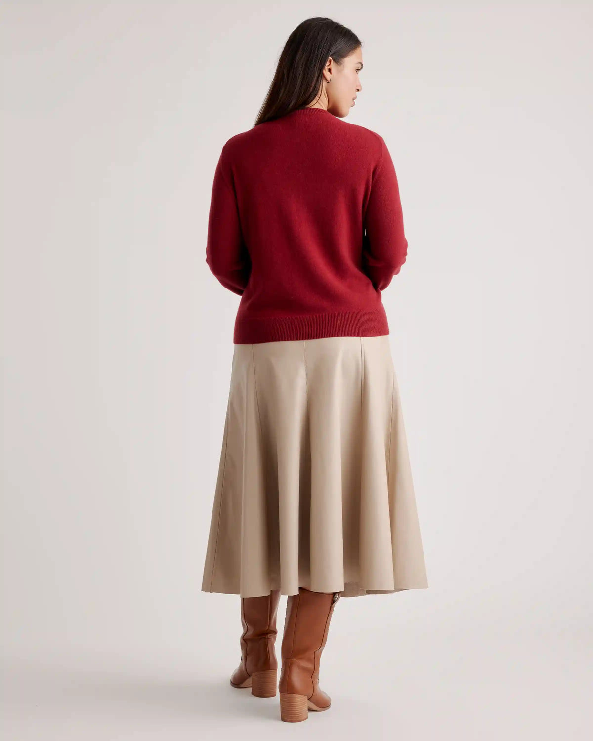 Mongolian Spring Cashmere Crewneck Sweater