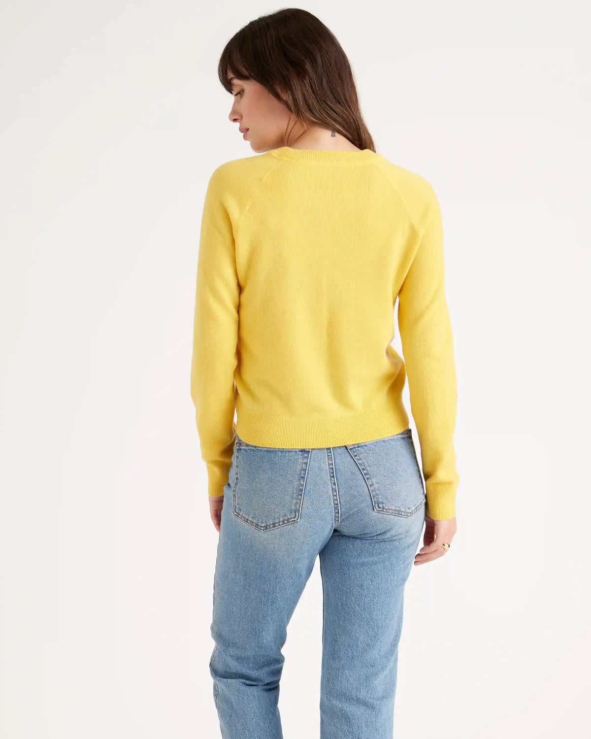 Mongolian Shrunken Cashmere Sweatshirt