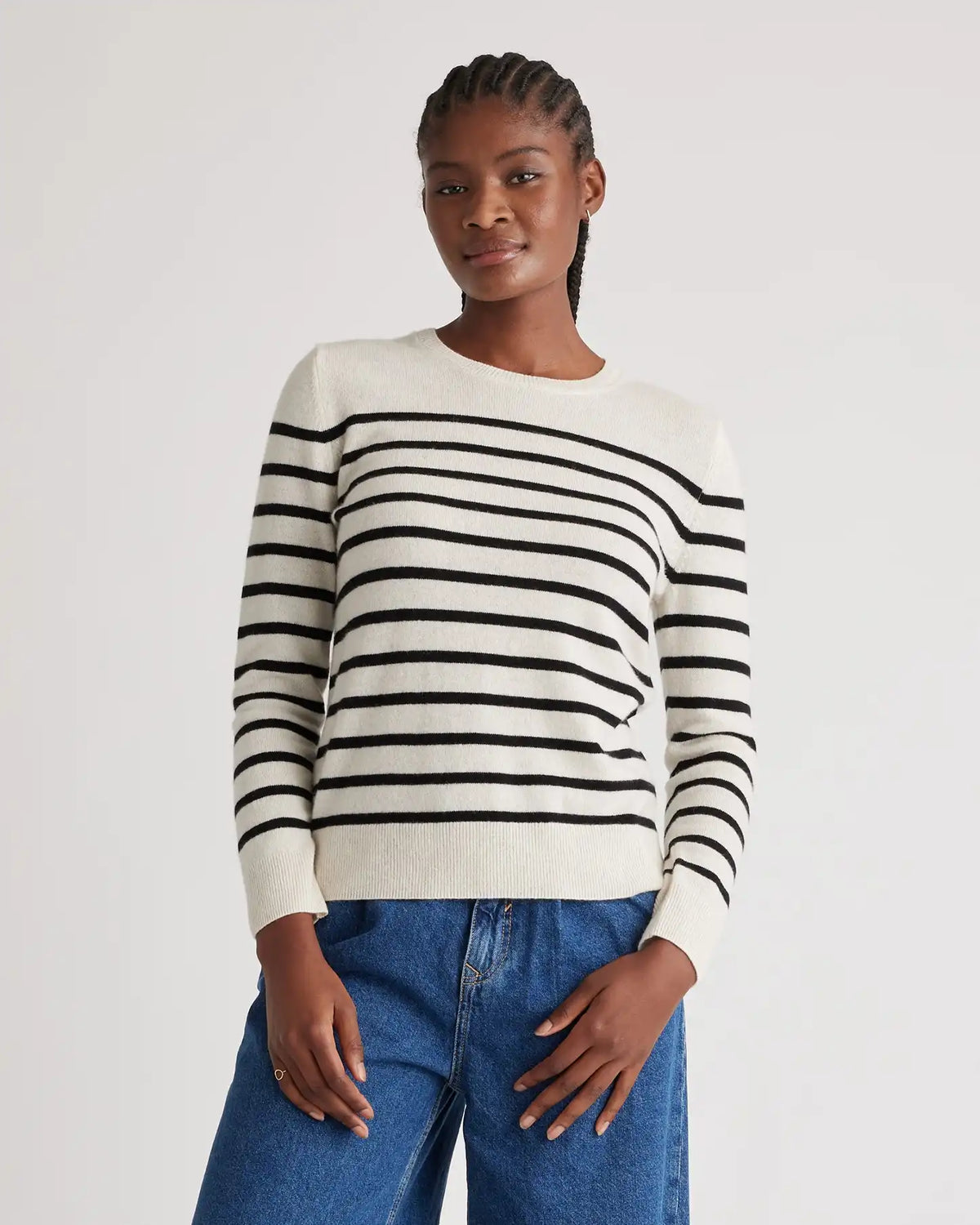 Mongolian Spring Cashmere Crewneck Sweater