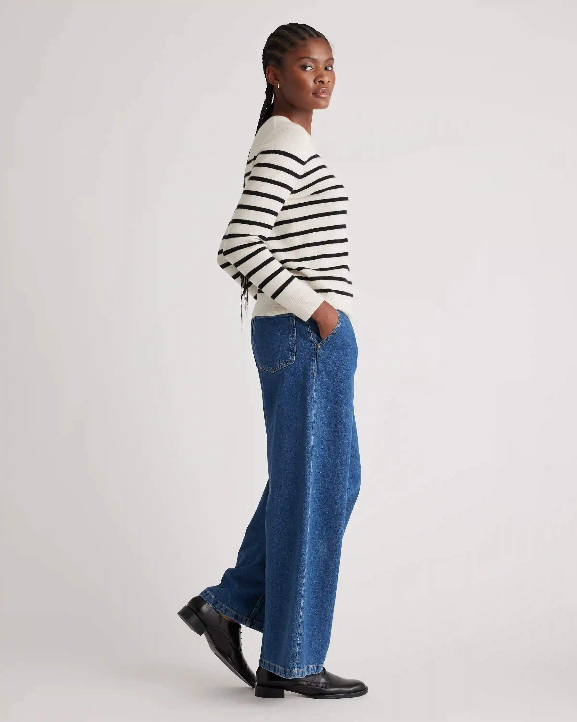 Mongolian Spring Cashmere Crewneck Sweater