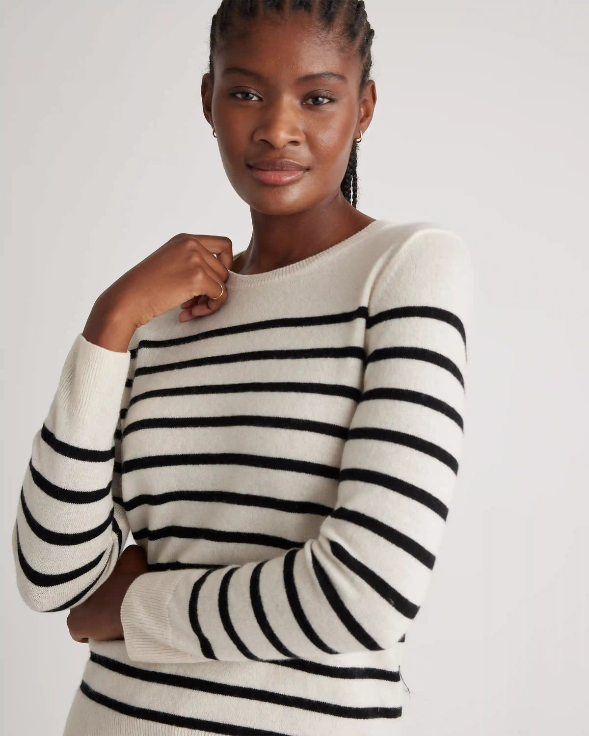 Mongolian Spring Cashmere Crewneck Sweater
