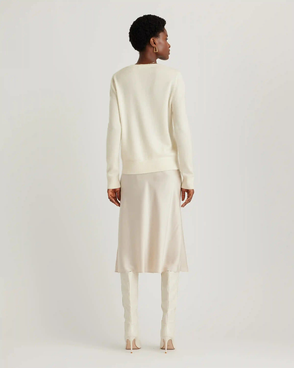 Mongolian Spring Cashmere Crewneck Sweater