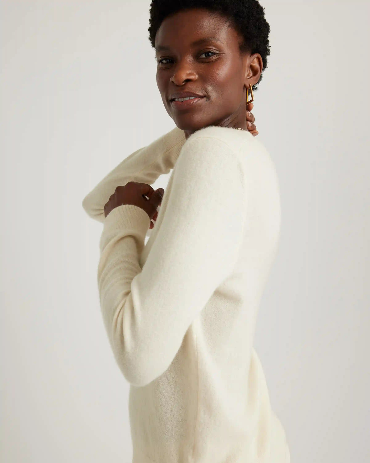 Mongolian Spring Cashmere Crewneck Sweater