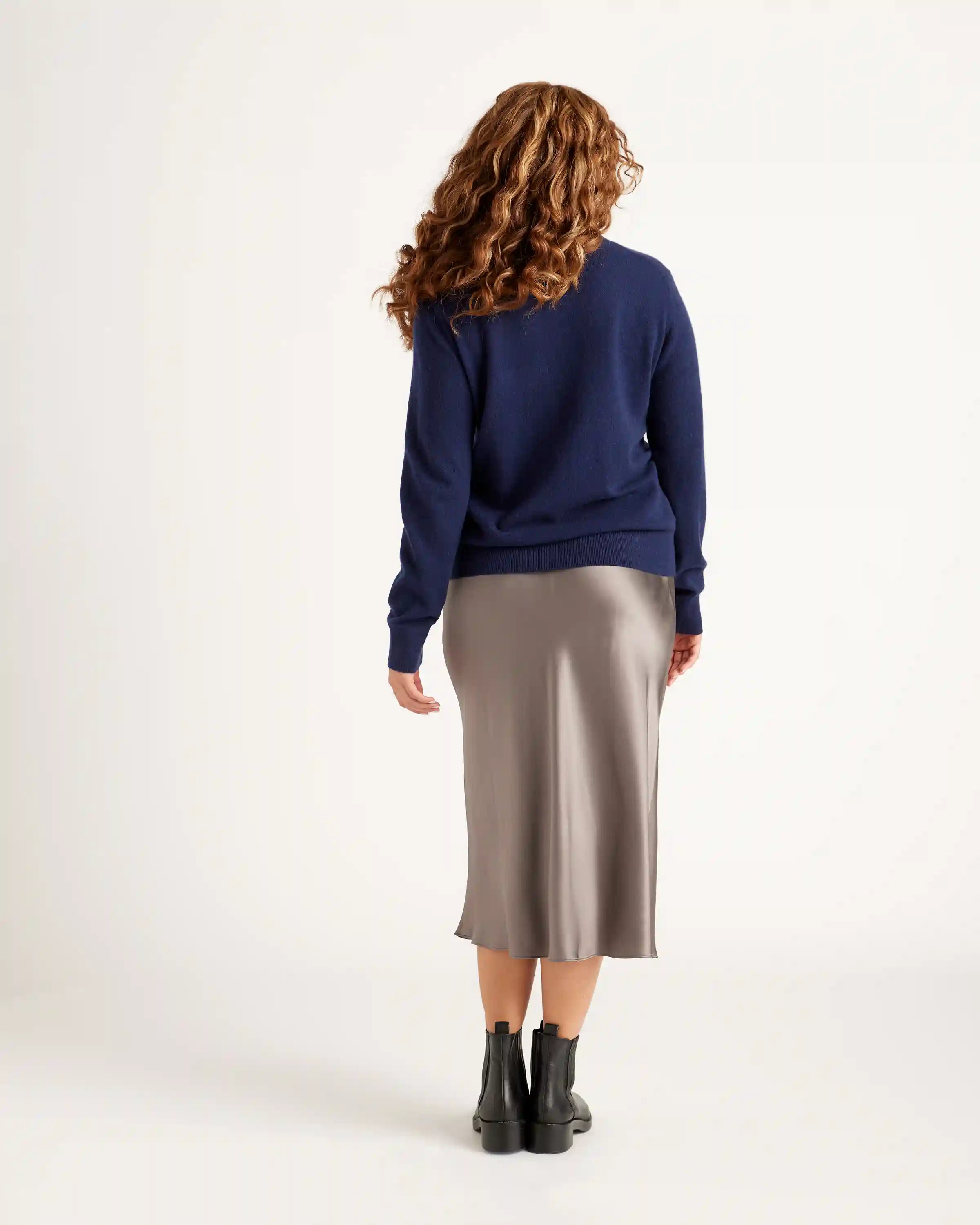 Mongolian Spring Cashmere Crewneck Sweater