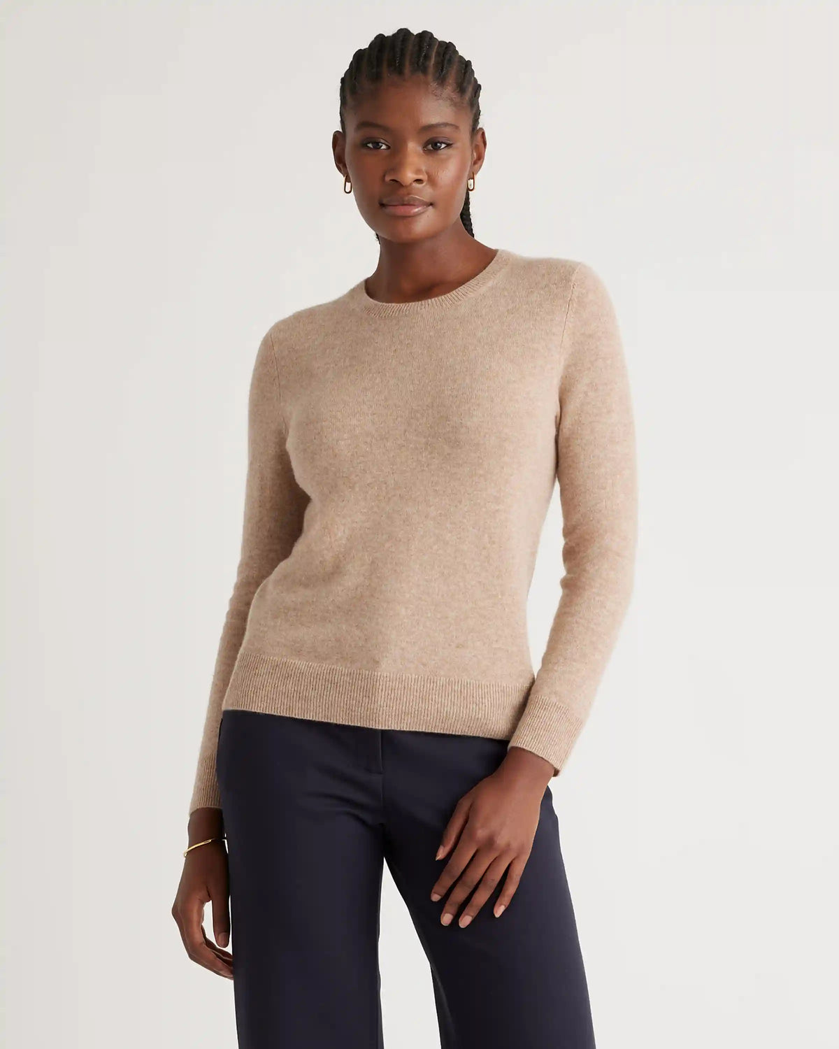 Mongolian Spring Cashmere Crewneck Sweater