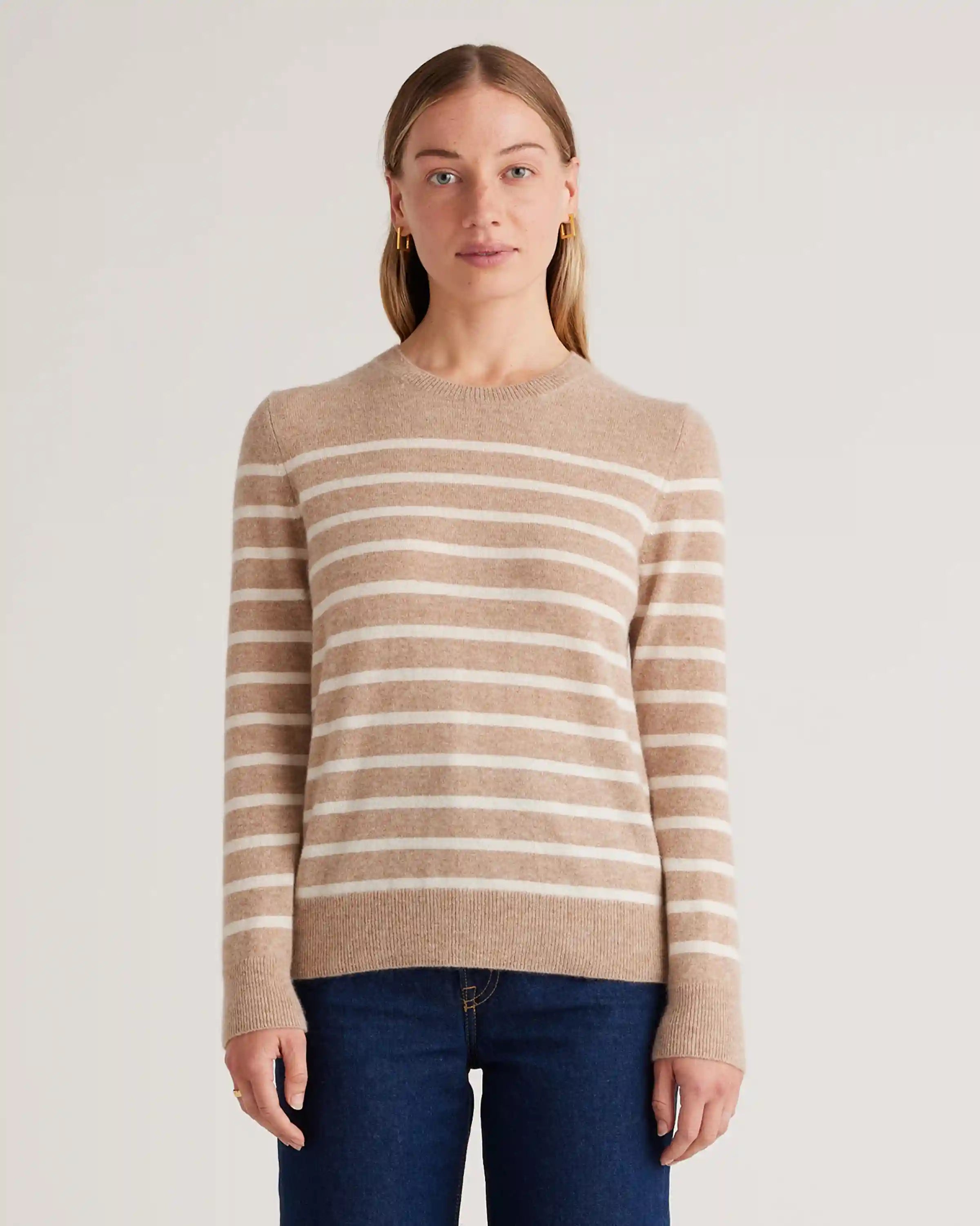 Mongolian Spring Cashmere Crewneck Sweater