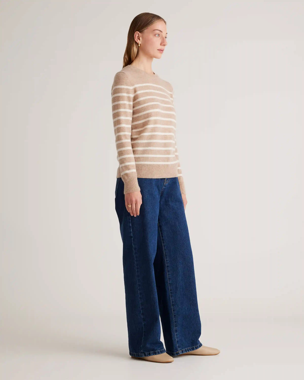 Mongolian Spring Cashmere Crewneck Sweater
