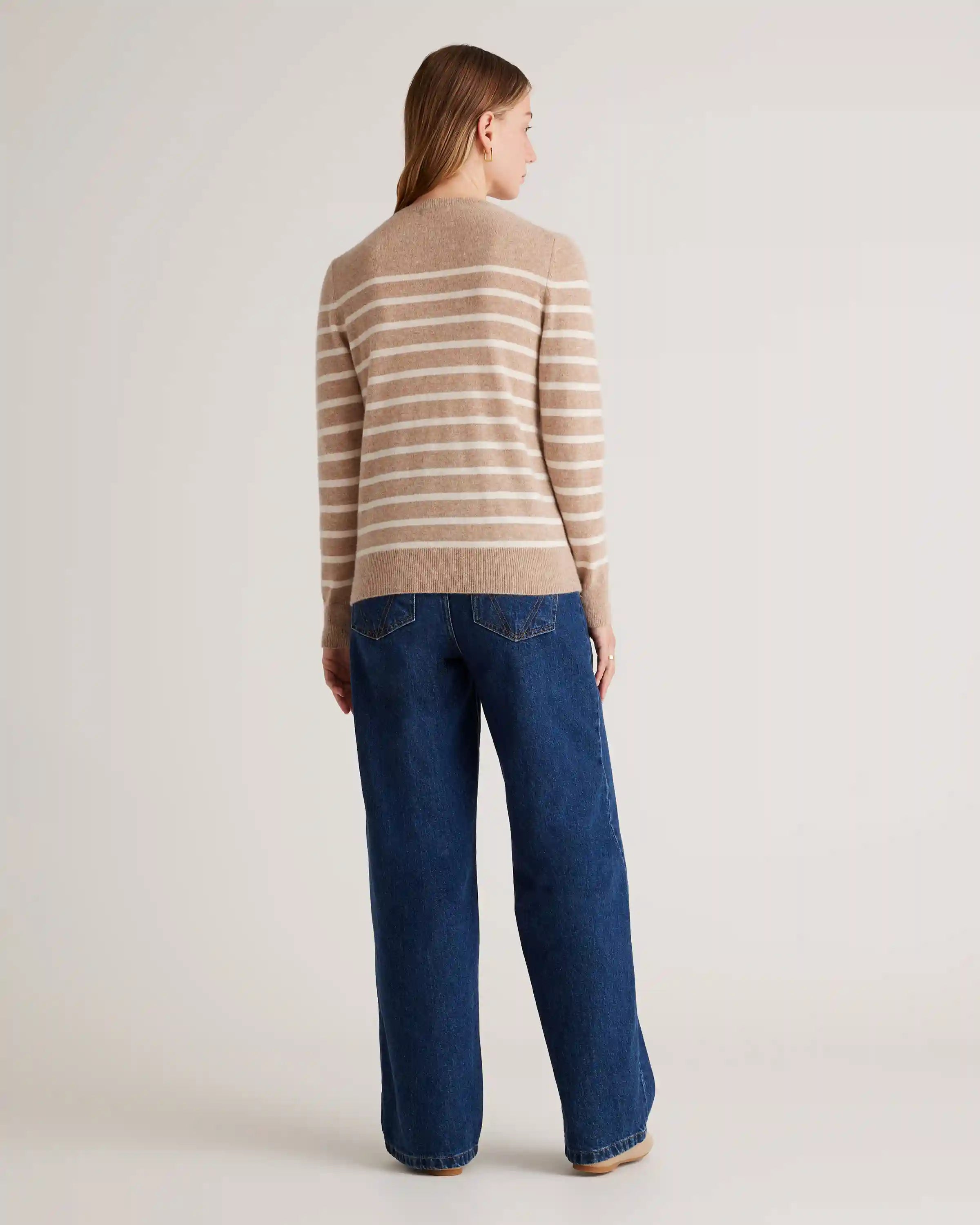 Mongolian Spring Cashmere Crewneck Sweater