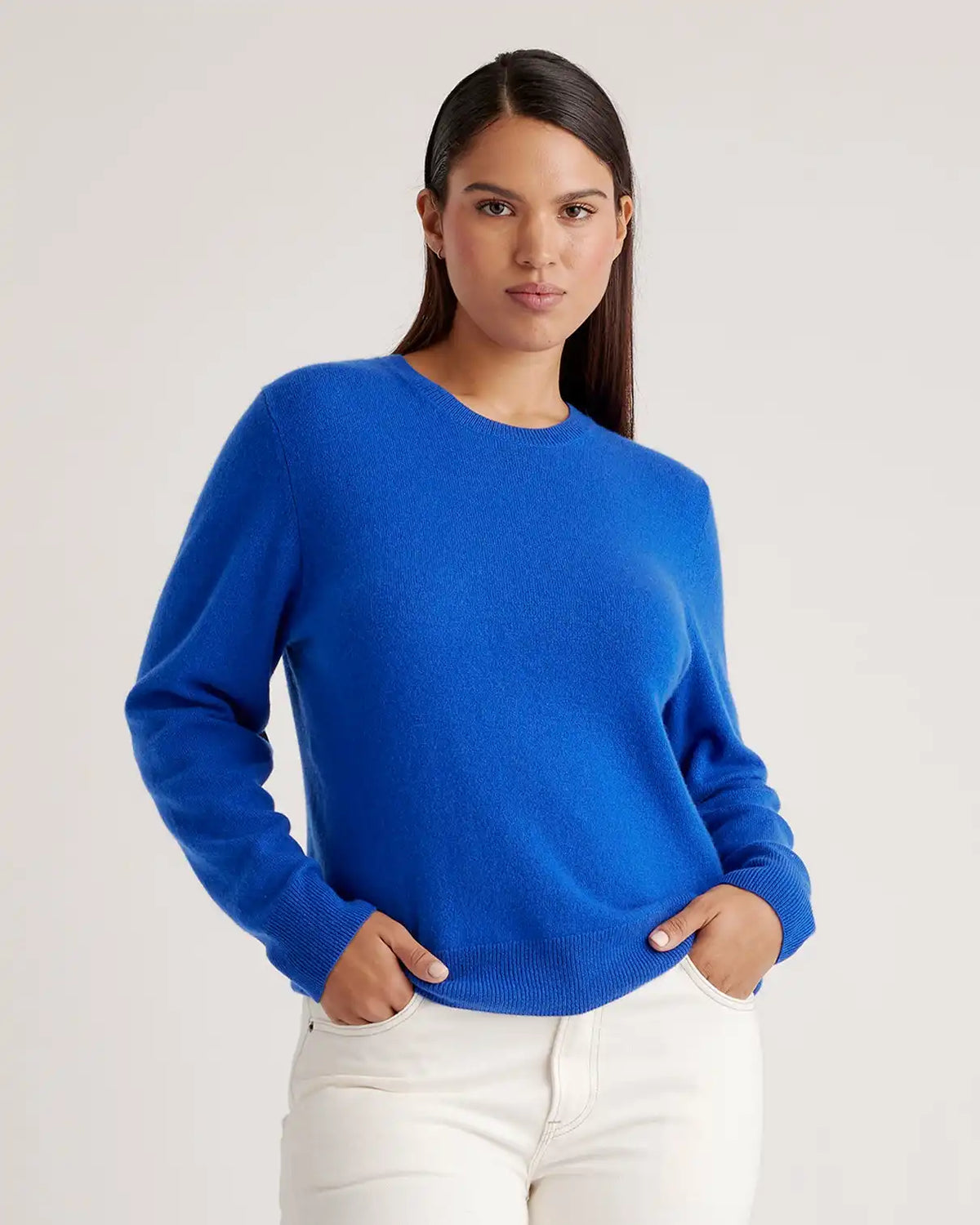 Mongolian Spring Cashmere Crewneck Sweater