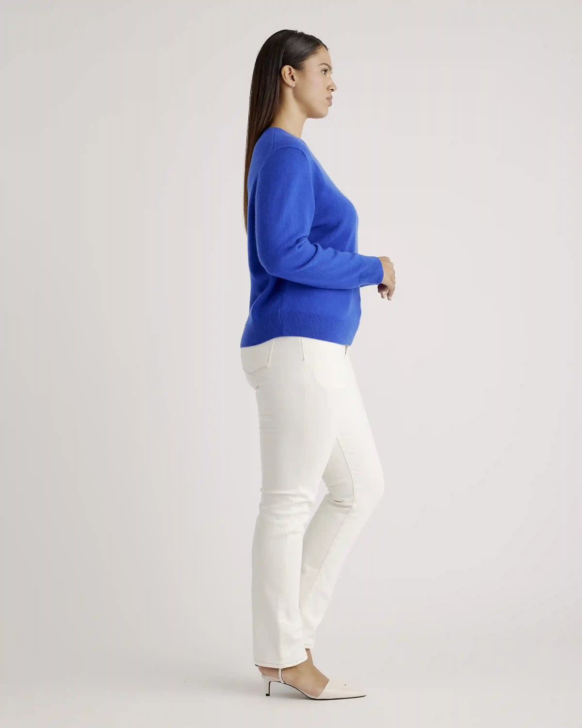 Mongolian Spring Cashmere Crewneck Sweater