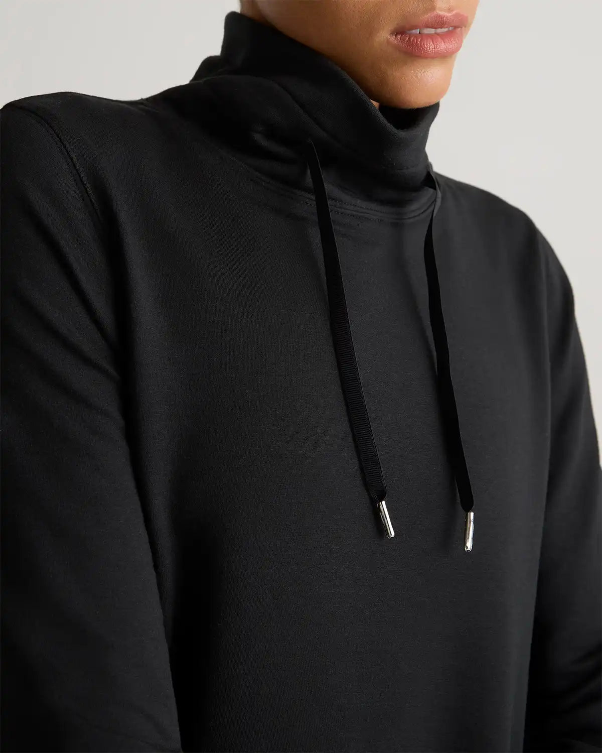 SuperSoft Fleece Mock Neck Pullover