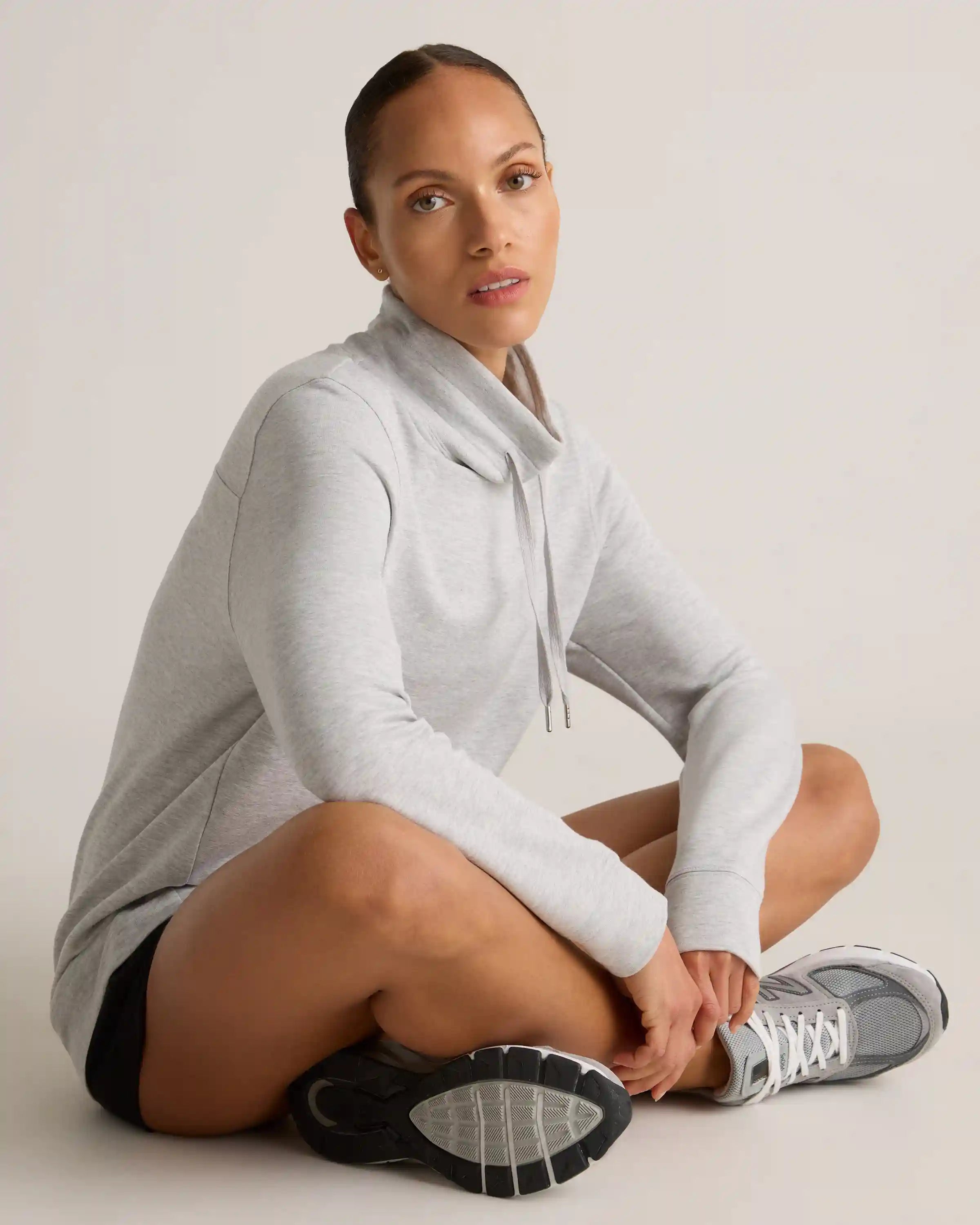 SuperSoft Fleece Mock Neck Pullover