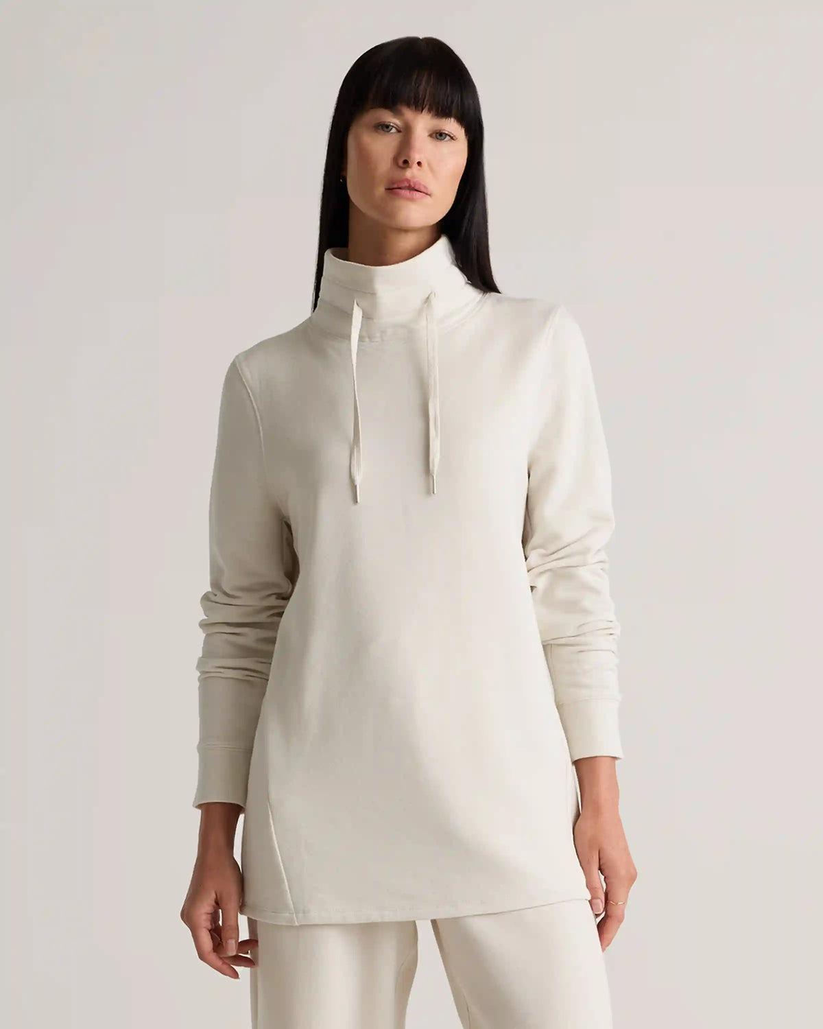 SuperSoft Fleece Mock Neck Pullover