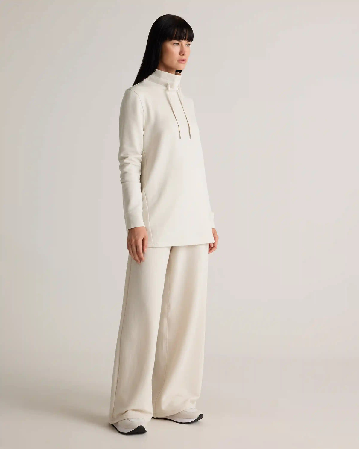 SuperSoft Fleece Mock Neck Pullover